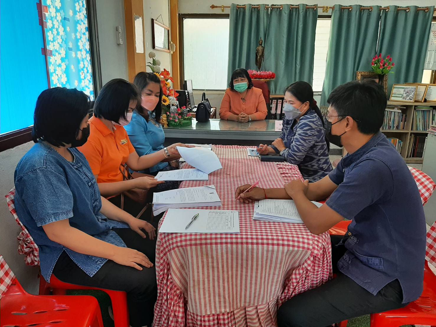 #พช_ชัยภูมิ ติดตามความก้าวหน้าการดำเนินกิจกรรมพัฒนาชุมชนจังหวัดชัยภูมิ ปีงบประมาณ 2565 อำเภอเทพสถิต