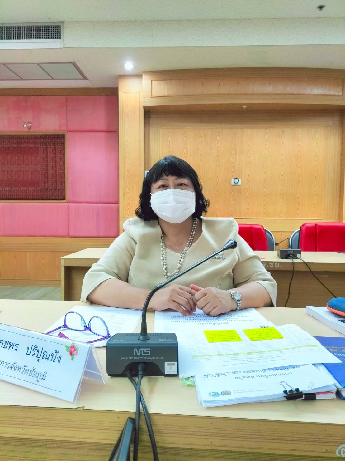 #พช_ชัยภูมิ ร่วมประเมินผลการดำเนินงานโครงการพัฒนาชุมชนใสสะอาด ประจำปีงบประมาณ พ.ศ.2565