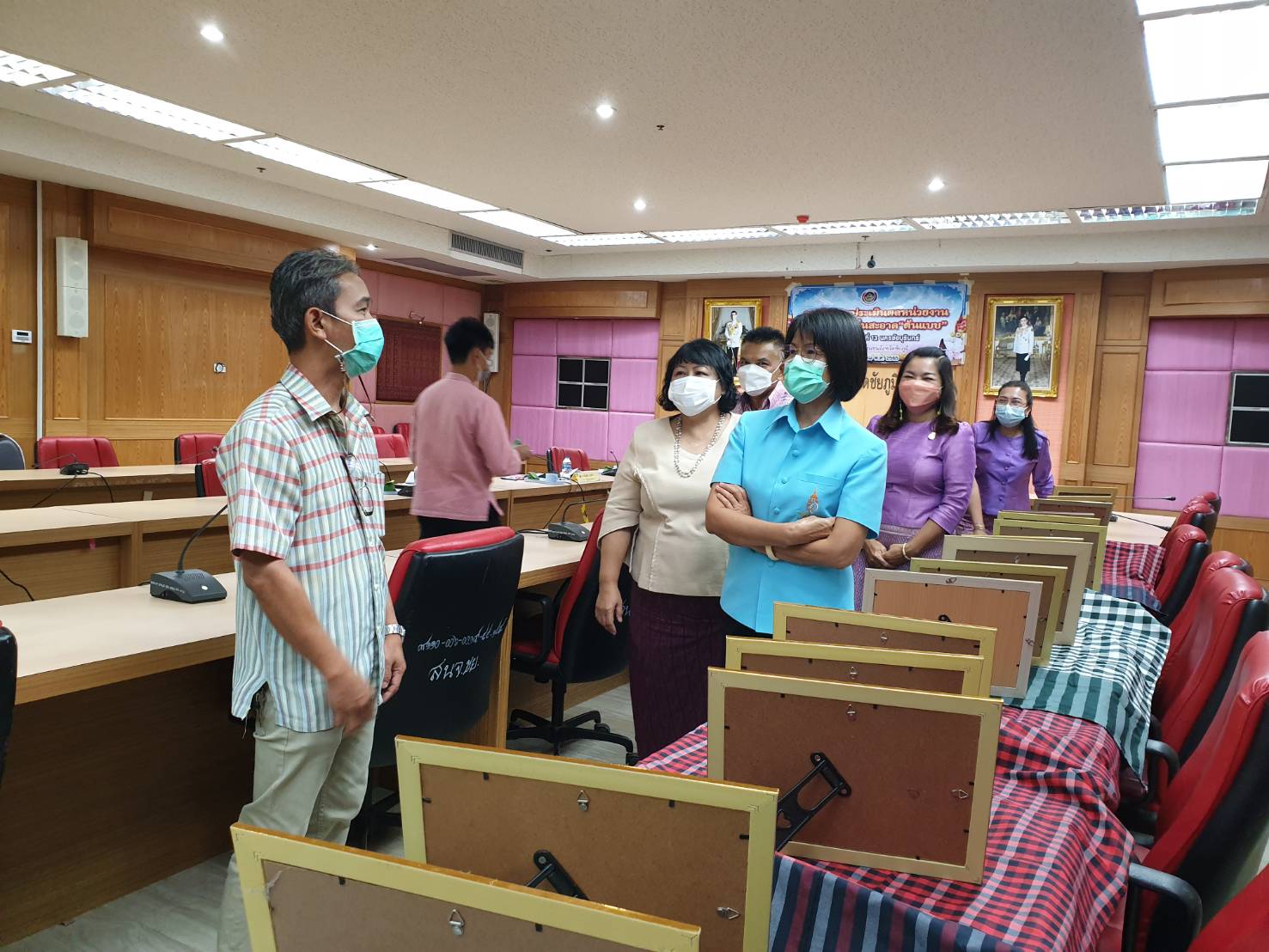 #พช_ชัยภูมิ ร่วมประเมินผลการดำเนินงานโครงการพัฒนาชุมชนใสสะอาด ประจำปีงบประมาณ พ.ศ.2565