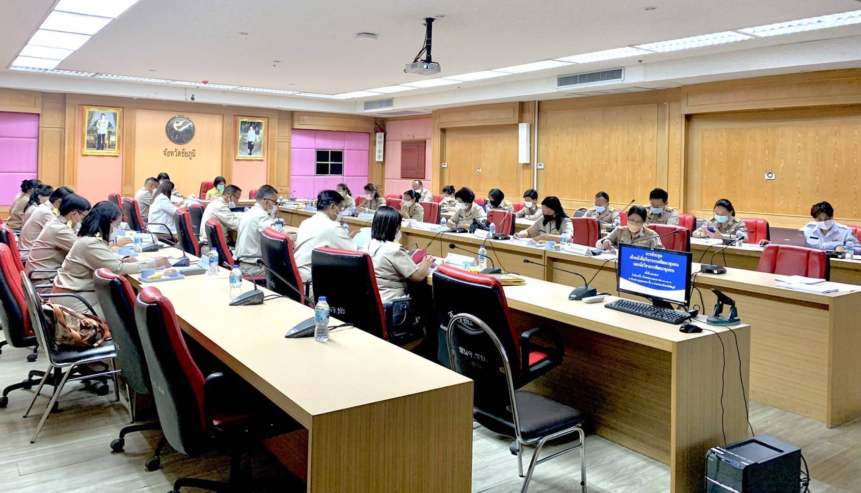 #พช_ชย ขับเคลื่อนงานตามภารกิจกรมการพัฒนาชุมชน และจังหวัดชัยภูมิ ประจำปีงบประมาณ 2565 เดือน สิงหาคม 2565