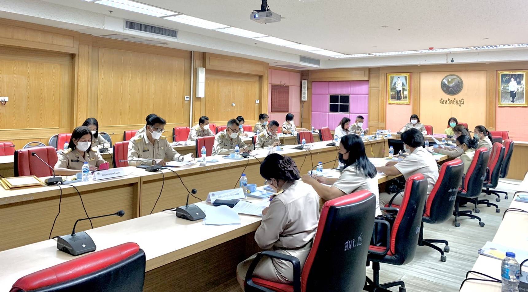 #พช_ชย ขับเคลื่อนงานตามภารกิจกรมการพัฒนาชุมชน และจังหวัดชัยภูมิ ประจำปีงบประมาณ 2565 เดือน สิงหาคม 2565