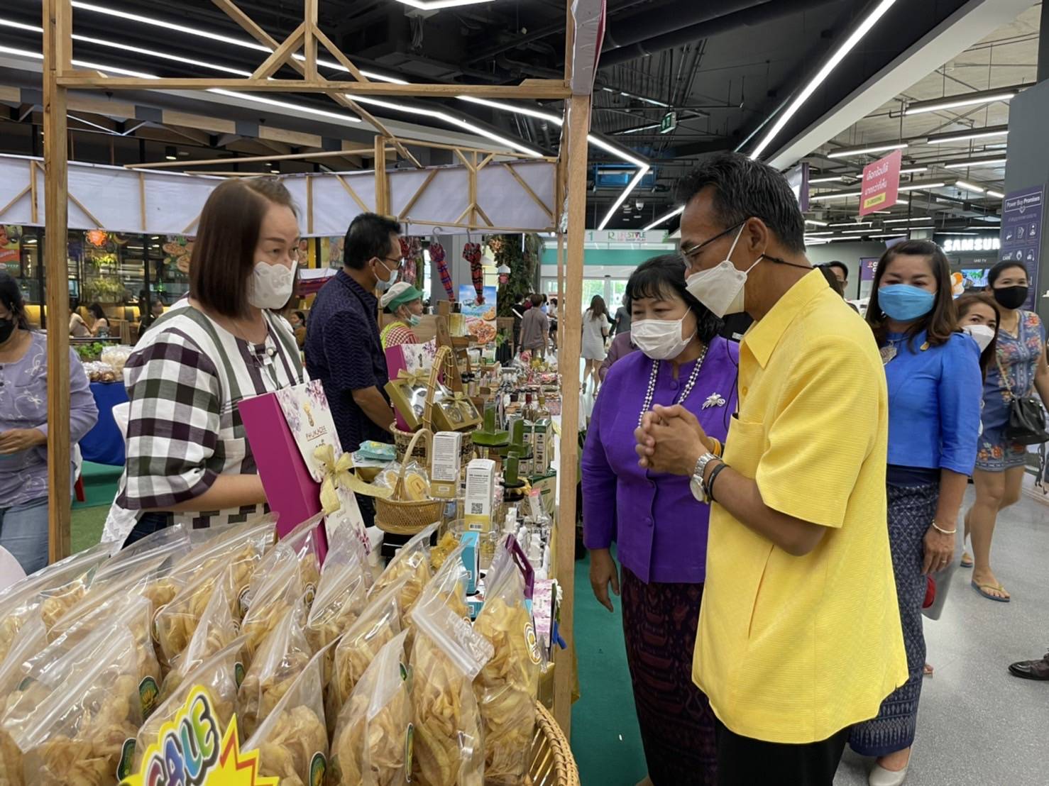 #พช_ชัยภูมิ จัดงาน “สุขกาย ซำบายใจ ด้วยอาหารปลอดภัยชัยภูมิ” กิจกรรมเชื่อมโยงช่องทางการตลาดในการสร้างรายได้จากกิจการอาหารปลอดภัย