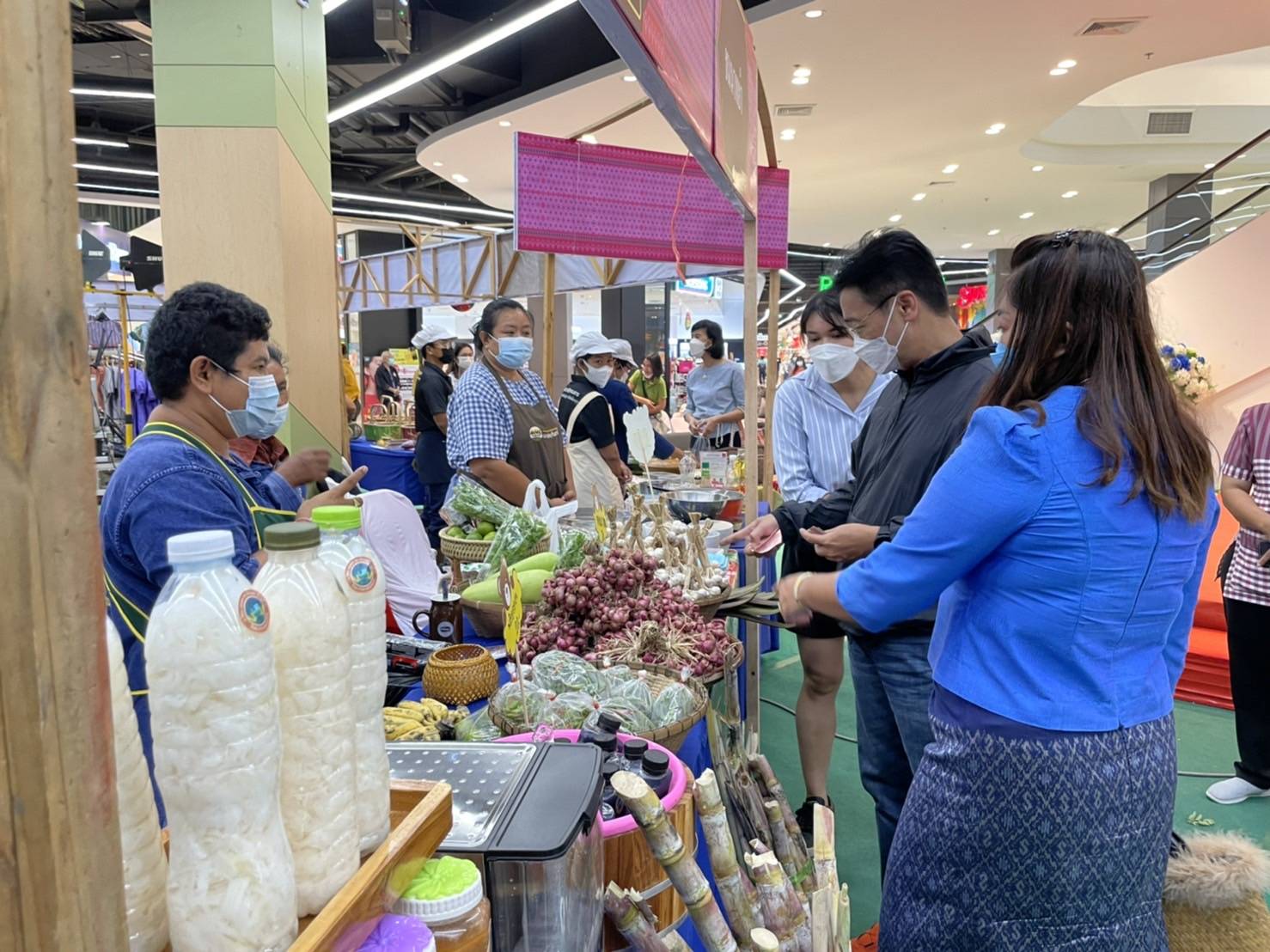 #พช_ชัยภูมิ จัดงาน “สุขกาย ซำบายใจ ด้วยอาหารปลอดภัยชัยภูมิ” กิจกรรมเชื่อมโยงช่องทางการตลาดในการสร้างรายได้จากกิจการอาหารปลอดภัย