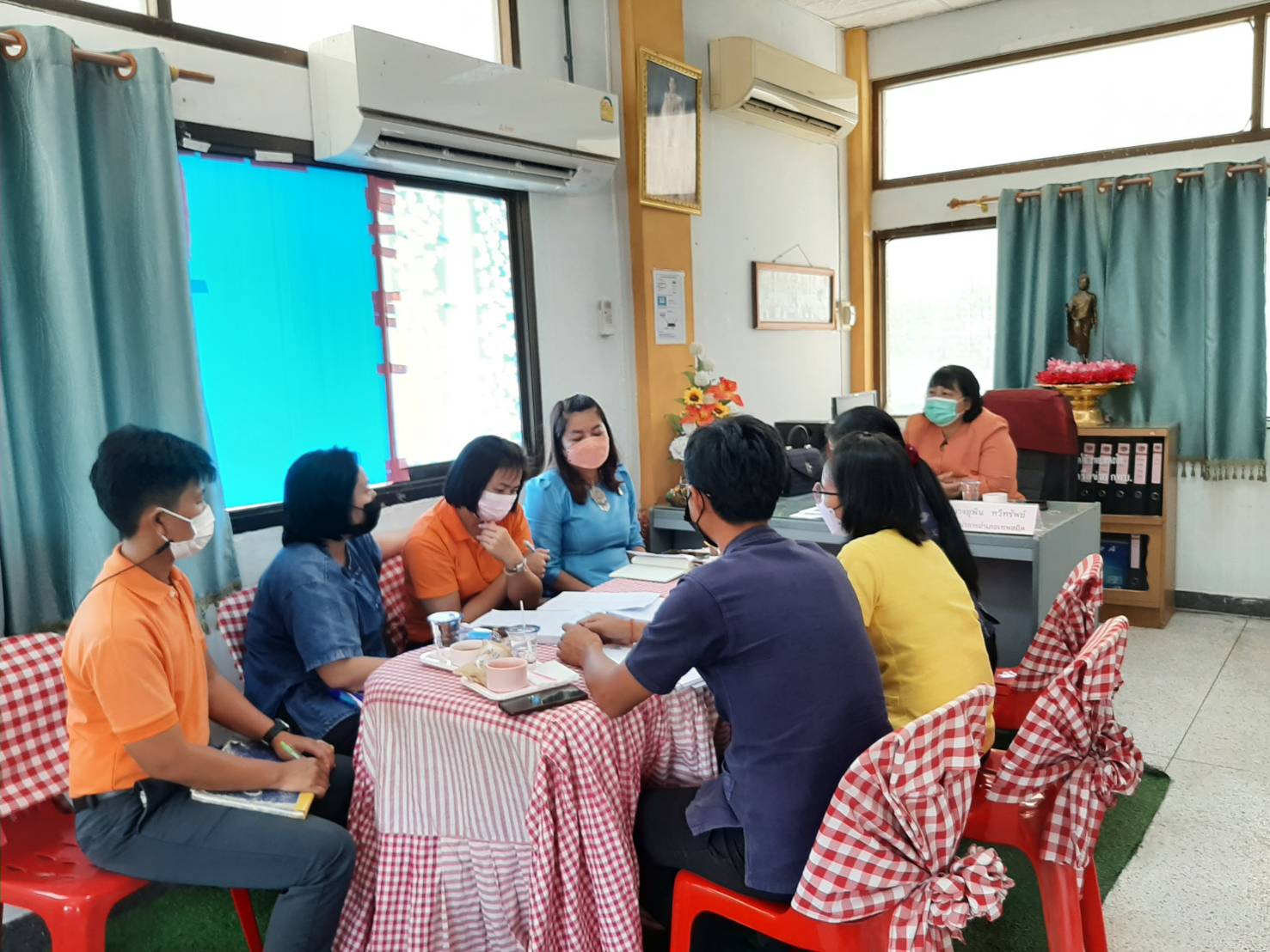 #พช_ชัยภูมิ ติดตามความก้าวหน้าการดำเนินกิจกรรมพัฒนาชุมชนจังหวัดชัยภูมิ ปีงบประมาณ 2565 อำเภอเทพสถิต