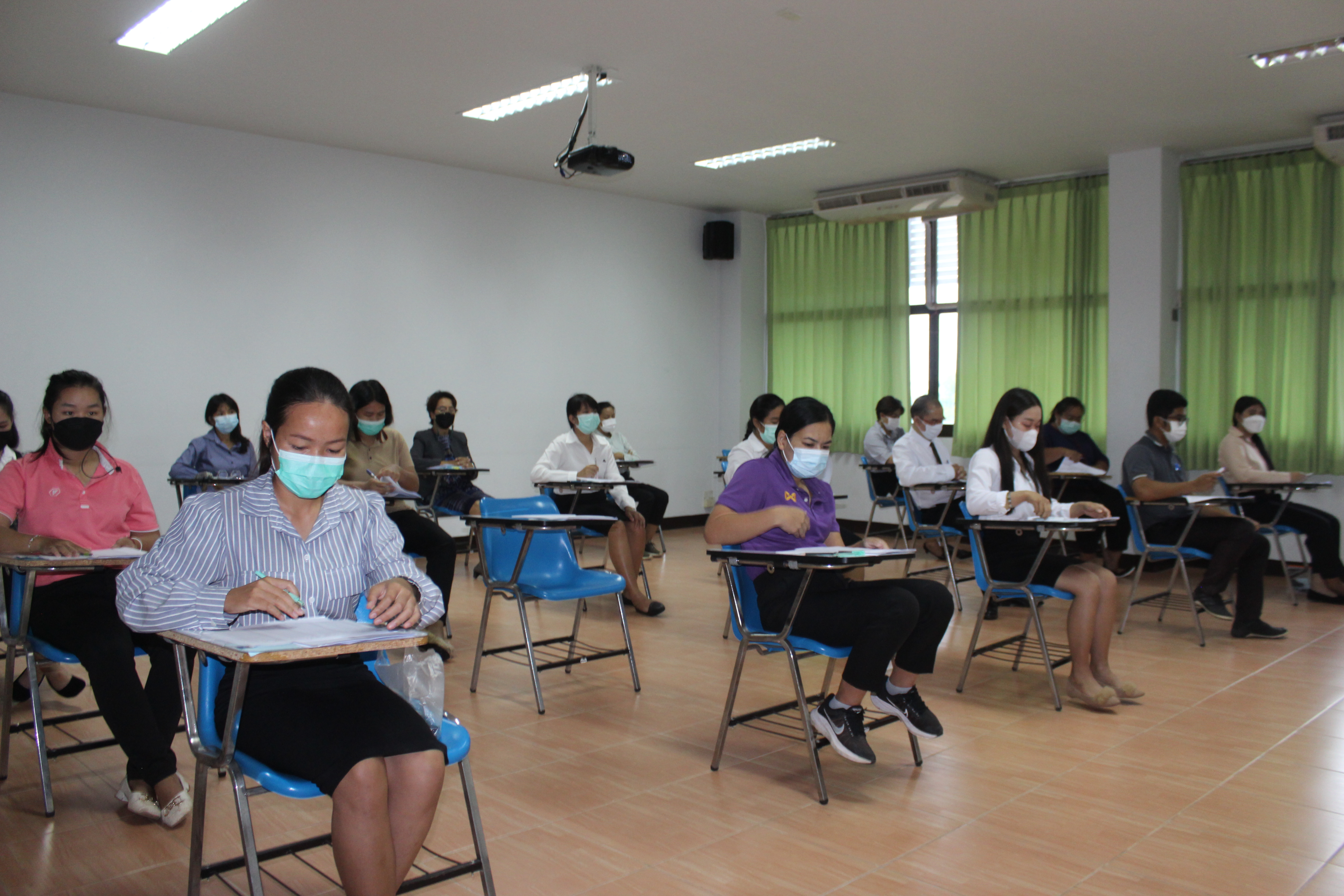 #พช_ชัยูมิ : ดำเนินการสอบคัดเลือกบุคคลเพื่อแต่งตั้งเป็นอาสาพัฒนา (อสพ.)รุ่น 74 ภาคความรู้ความสามารถที่ใช้เฉพาะตำแหน่ง (สอบข้อเขียน)