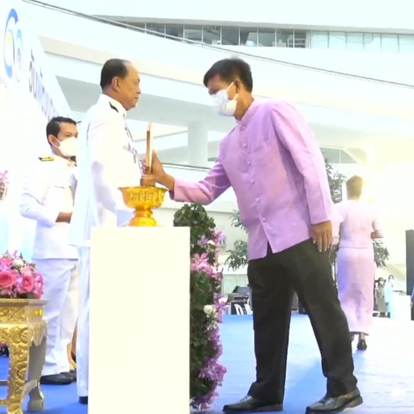 #จังหวัดชัยภูมิ #พช_ชัยภูมิ ร่วมพิธีรับโล่รางวัลพระราชทานฯ เนื่องในกิจกรรมการจัดงานวันพัฒนาชุมชน 2565 ครั้งที่ 11 วาระครบรอบ 60 ปี กรมการพัฒนาชุมชน