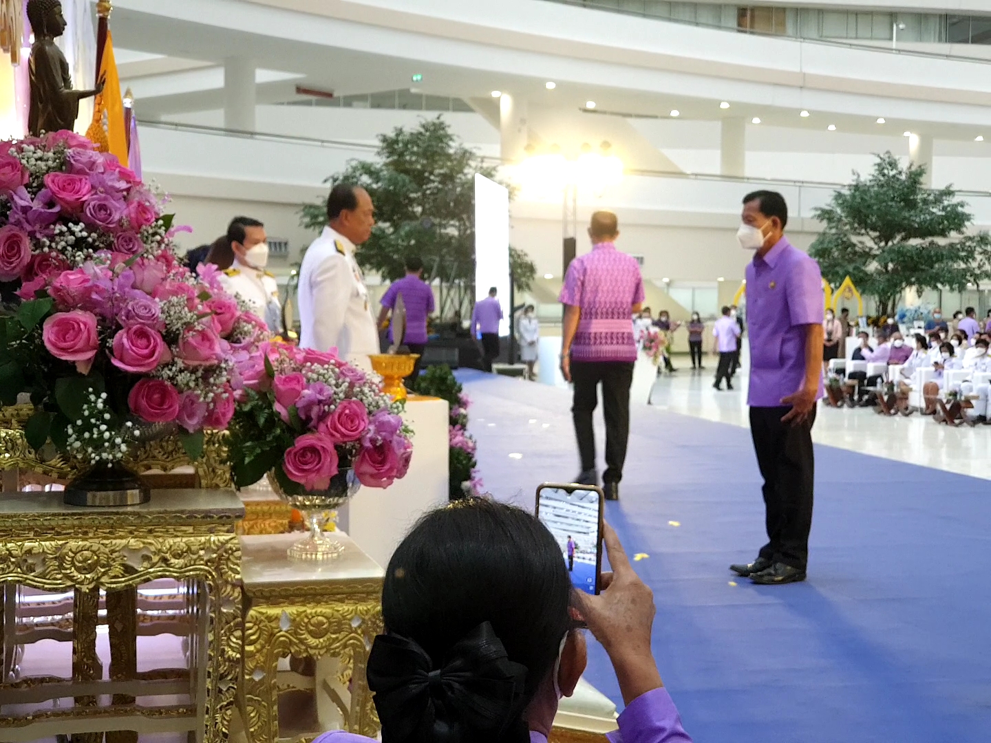 #จังหวัดชัยภูมิ #พช_ชัยภูมิ ร่วมพิธีรับโล่รางวัลพระราชทานฯ เนื่องในกิจกรรมการจัดงานวันพัฒนาชุมชน 2565 ครั้งที่ 11 วาระครบรอบ 60 ปี กรมการพัฒนาชุมชน