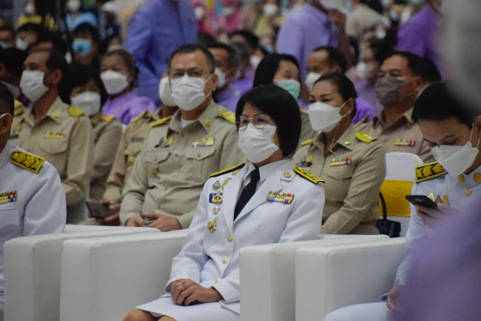 #จังหวัดชัยภูมิ #พช_ชัยภูมิ ร่วมพิธีรับโล่รางวัลพระราชทานฯ เนื่องในกิจกรรมการจัดงานวันพัฒนาชุมชน 2565 ครั้งที่ 11 วาระครบรอบ 60 ปี กรมการพัฒนาชุมชน