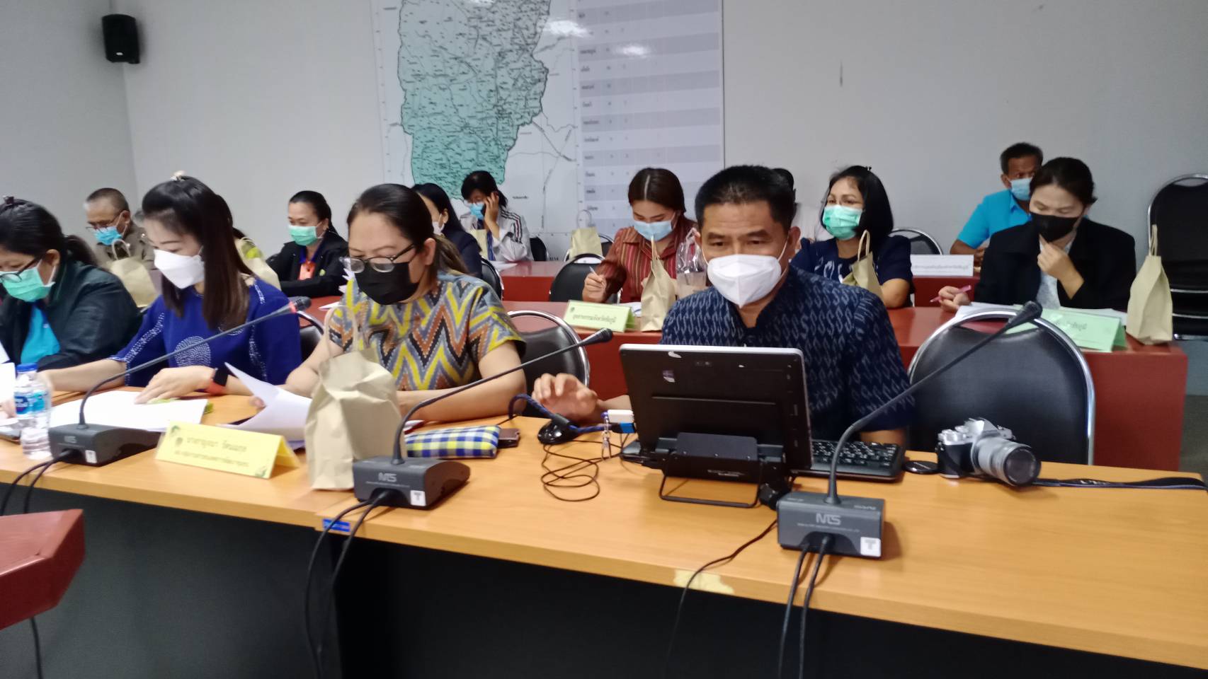 #พช_ชัยภูมิ ประชุมคณะทำงานบริหารการจัดเก็บข้อมูล จปฐ. ระดับจังหวัด ครั้งที่ 1/2565