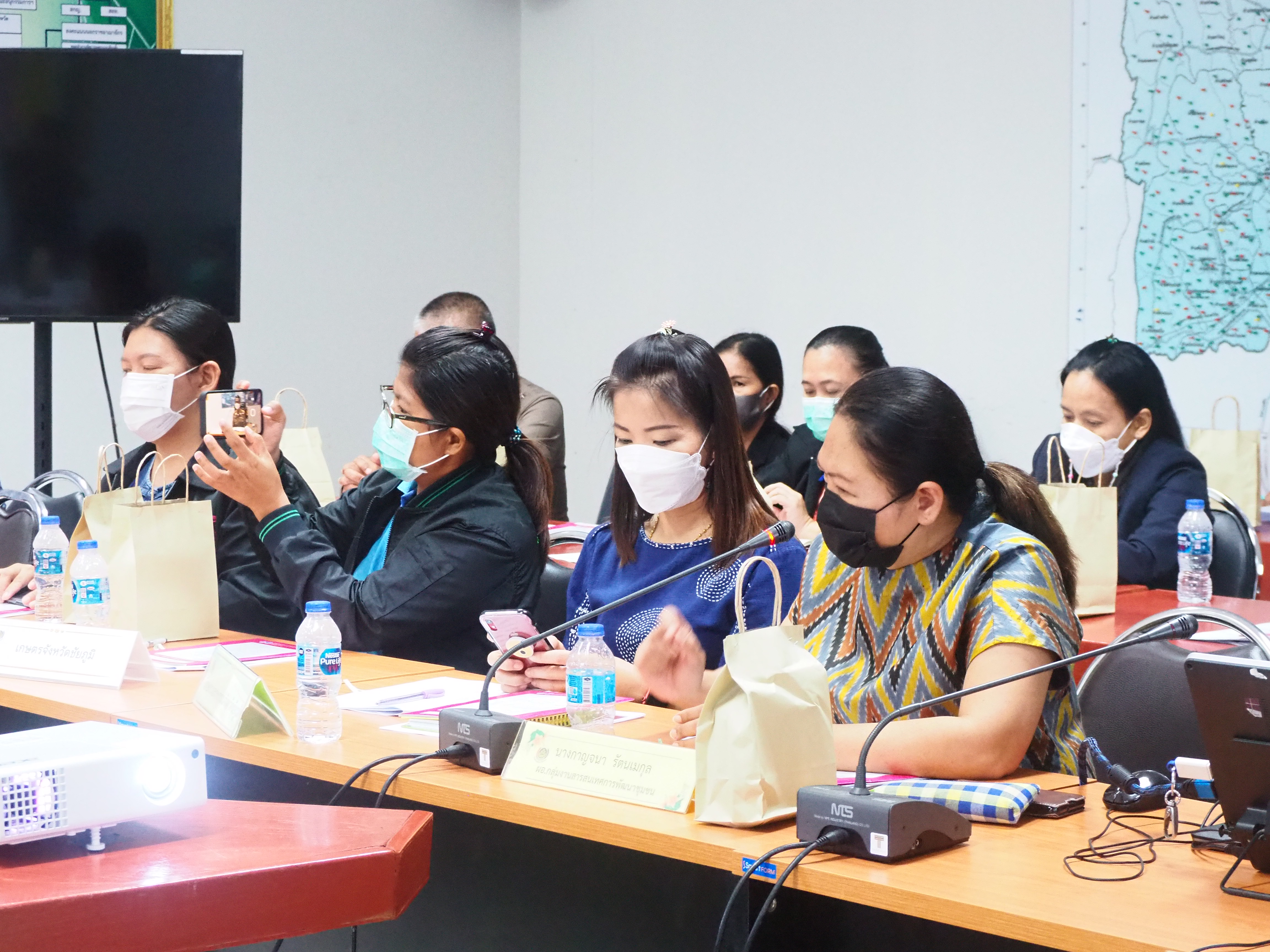 #พช_ชัยภูมิ ประชุมคณะทำงานบริหารการจัดเก็บข้อมูล จปฐ. ระดับจังหวัด ครั้งที่ 1/2565