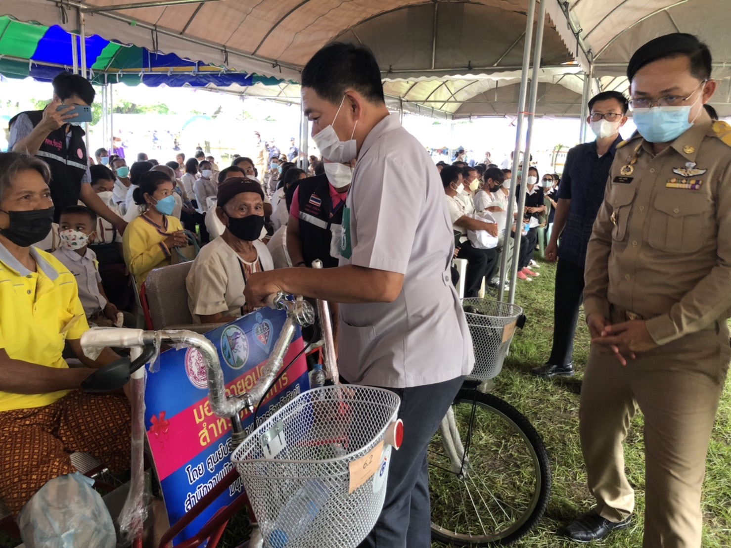 #พช_ชัยภูมิ ร่วมกิจกรรมออกหน่วย พอ.สว.และกิจกรรมจังหวัดเคลื่อนที่ อำเภอคอนสาร จังหวัดชัยภูมิ