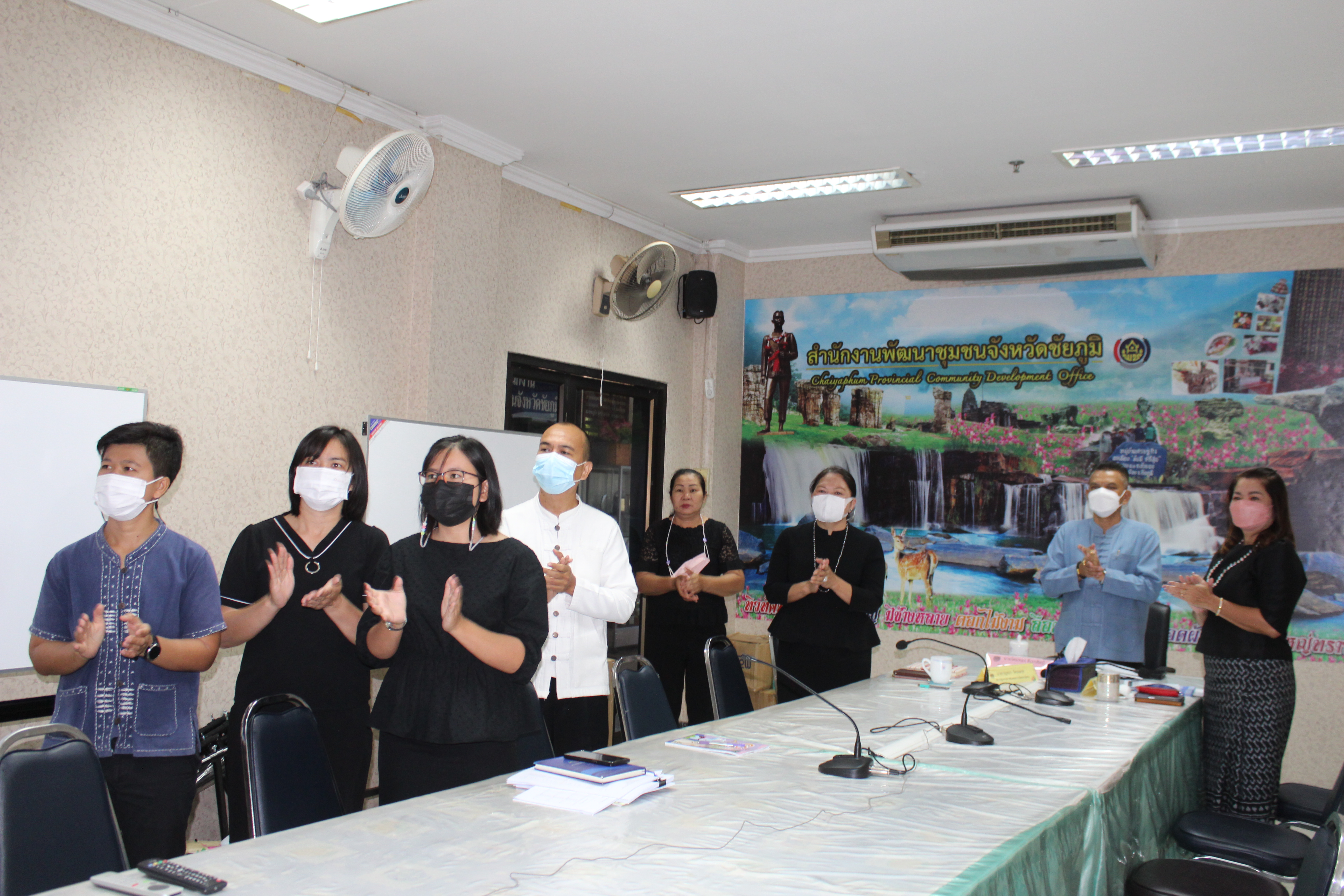 #พช_ชัยภูมิ ร่วมประชุมประจำเดือนกรมการพัฒนาชุมชน ครั้งที่ 10/2565 ผ่านระบบวีดิทัศน์ทางไกล (Video Conference)