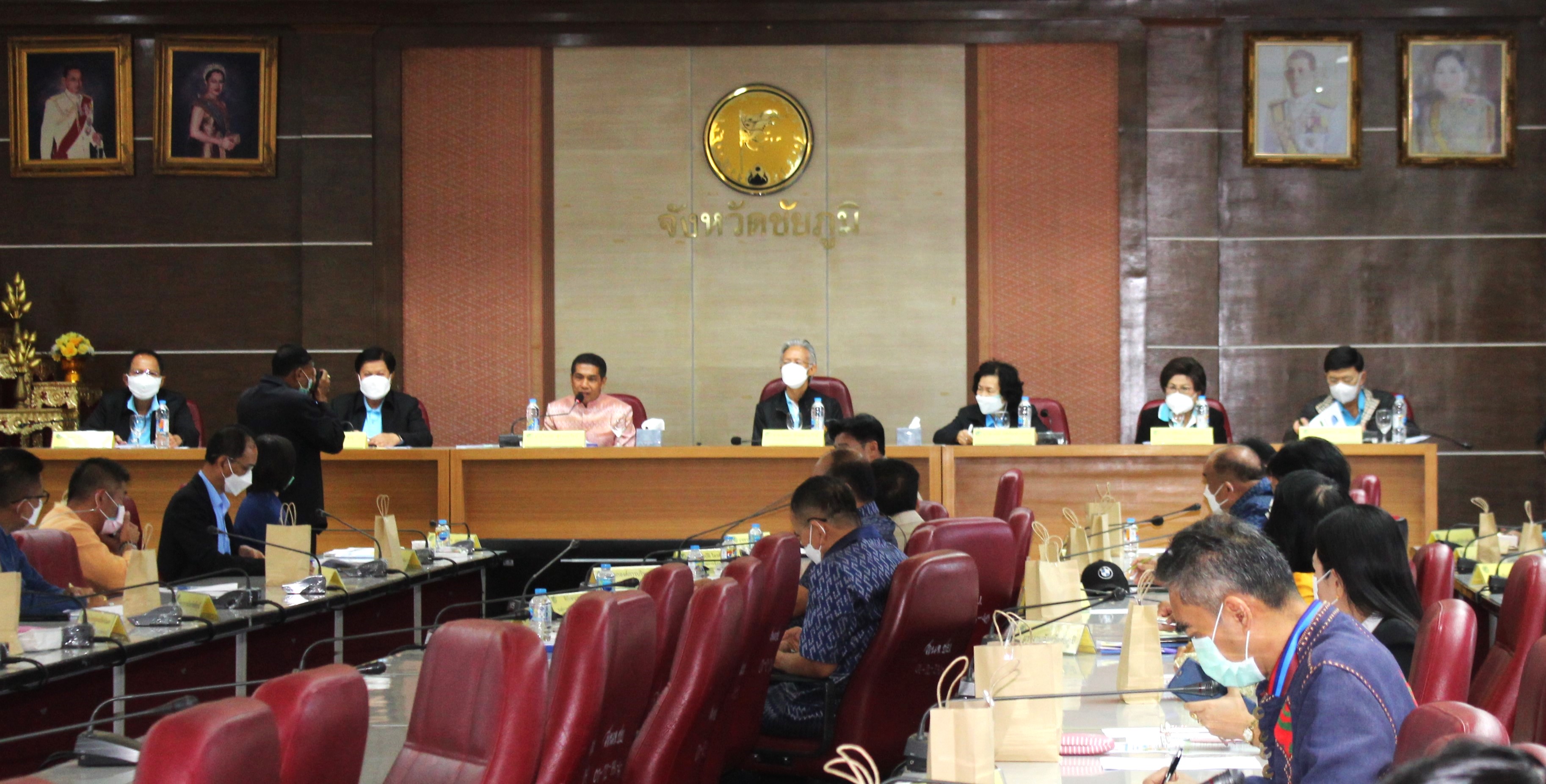 #พช_ชัยภูมิ ร่วมการประชุม คณะกรรมการโครงการสมาชิกวุฒิสภาพบประชาชนในพื้นที่ จังหวัดภาคตะวันออกเฉียงเหนือ (ตอนล่าง)