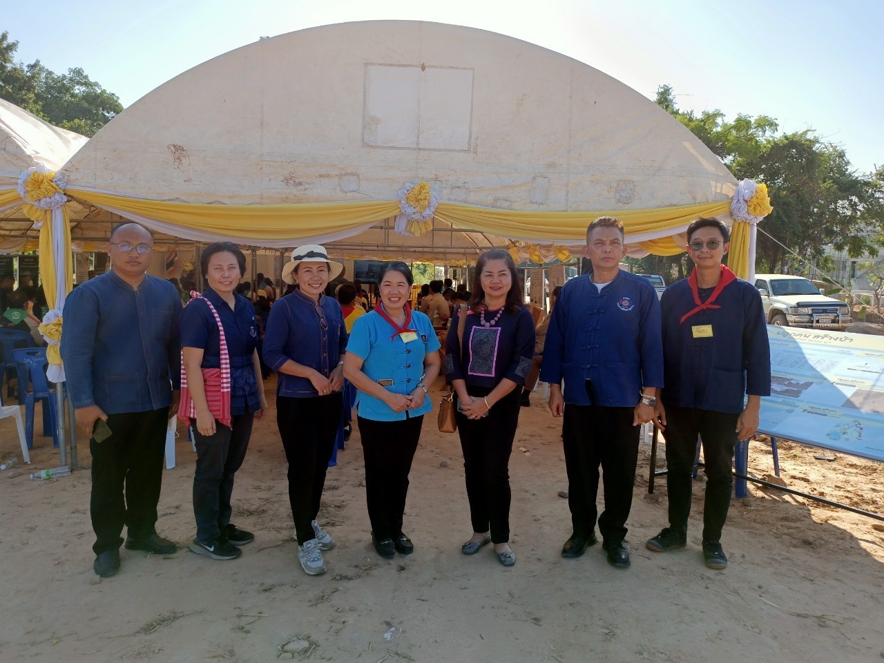 #พช_ชัยภูมิ ร่วมโครงการ “ปลูกคน สร้างป่า ด้วย โคก หนอง นา” อำเภอเทพสถิต จังหวัดชัยภูมิ