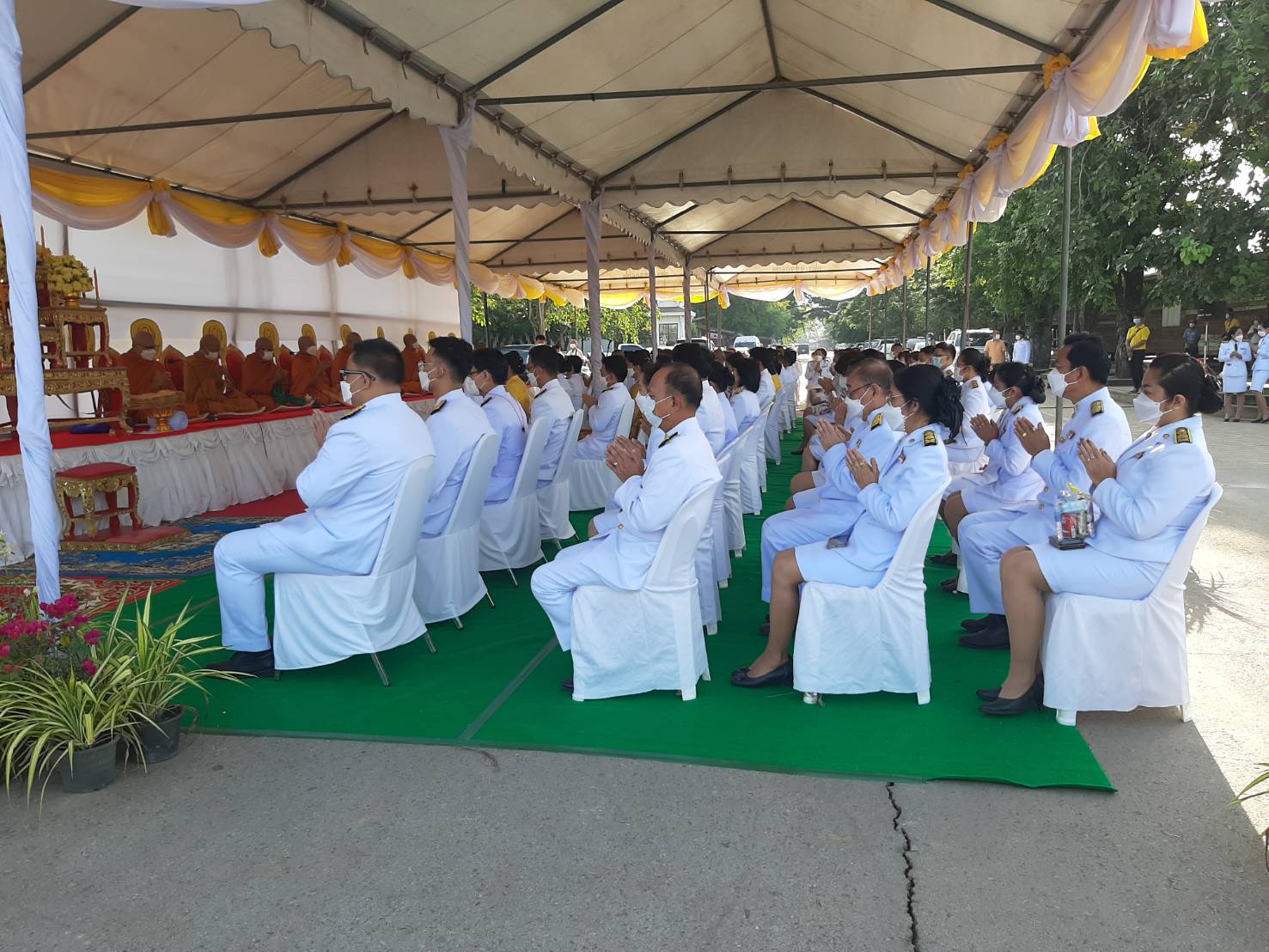 #พช.ชัยภูมิ ร่วมพิธีน้อมรำลึกในพระมหากรุณาธิคุณ เนื่องในวันคล้ายวันสวรรคต พระบาทสมเด็จพระบรมชนกาธิเบศร มหาภูมิพลอดุลยเดช บรมนาถบพิตร 13 ตุลาคม 2565