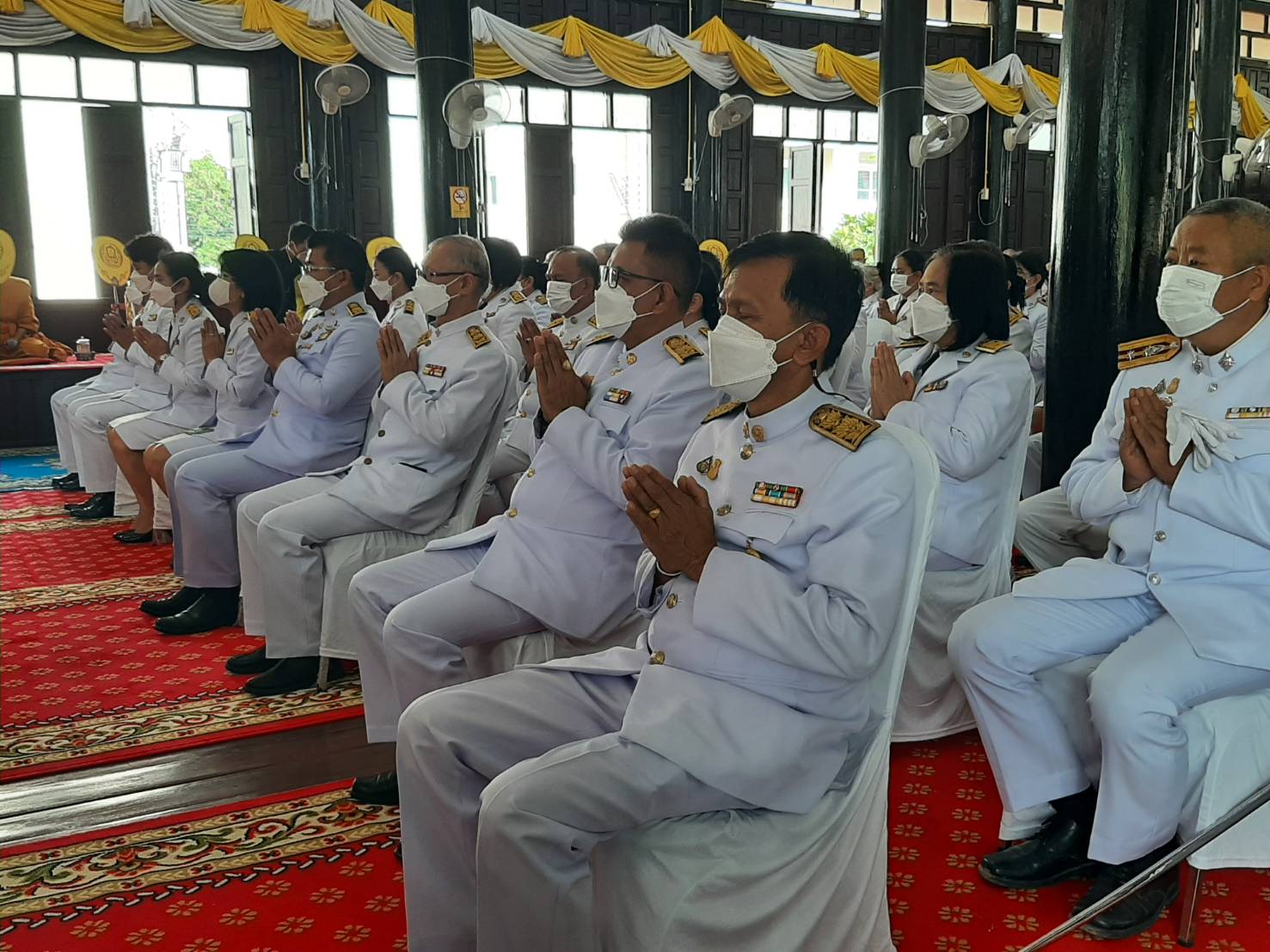 #พช.ชัยภูมิ ร่วมพิธีน้อมรำลึกในพระมหากรุณาธิคุณ เนื่องในวันคล้ายวันสวรรคต พระบาทสมเด็จพระบรมชนกาธิเบศร มหาภูมิพลอดุลยเดช บรมนาถบพิตร 13 ตุลาคม 2565