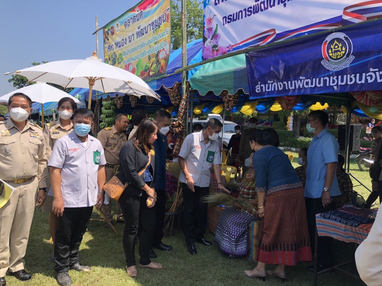 #พช_ชัยภูมิ ร่วมกิจกรรมออกหน่วย พอ.สว.และกิจกรรมจังหวัดเคลื่อนที่ อำเภอบ้านแท่น จังหวัดชัยภูมิ