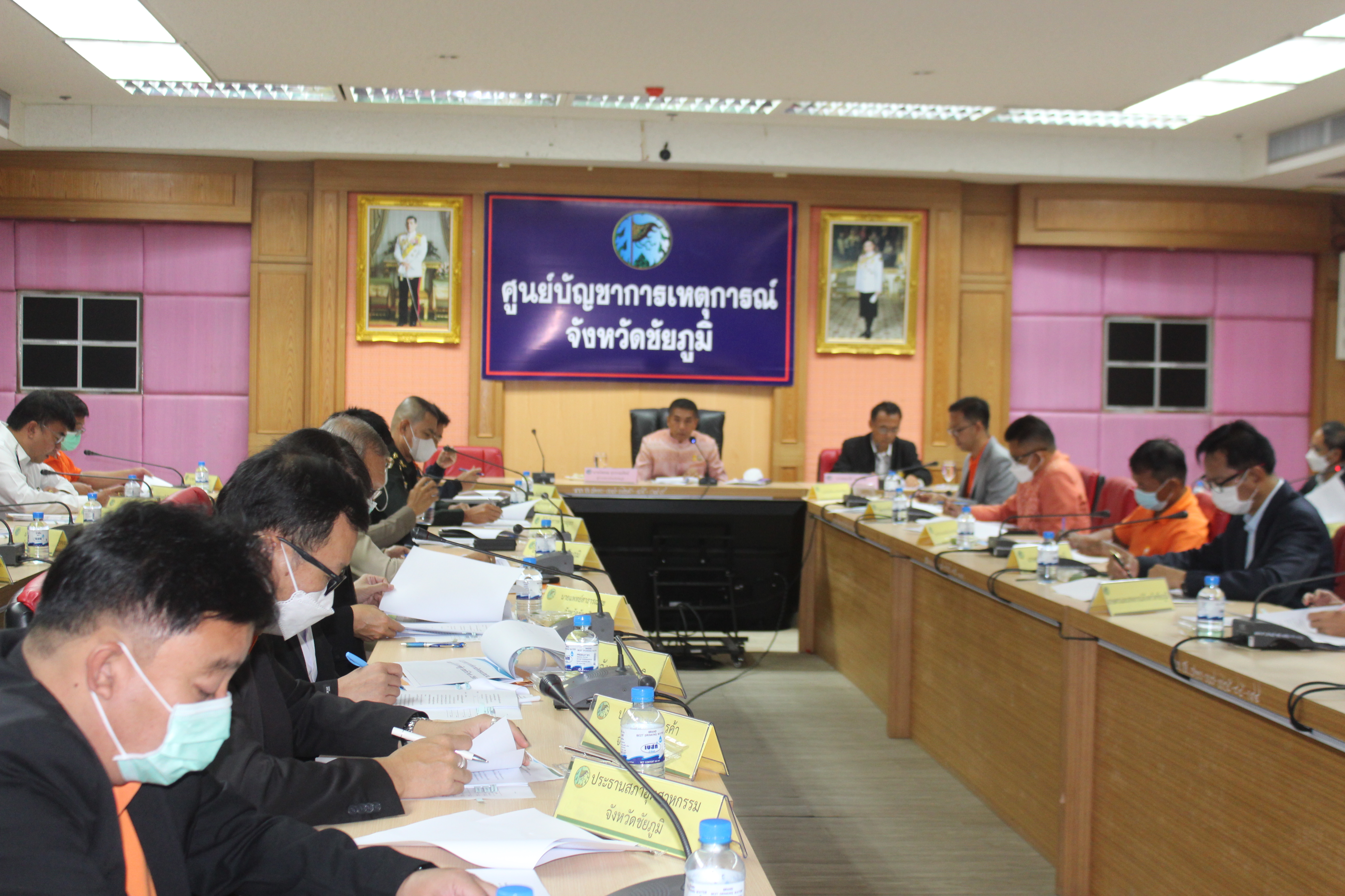 #พช_ชัยภูมิ ร่วมการประชุมคณะกรรมการบริหารงานจังหวัดแบบบูรณาการ (ก.บ.จ.) ครั้งที่ 5/2565