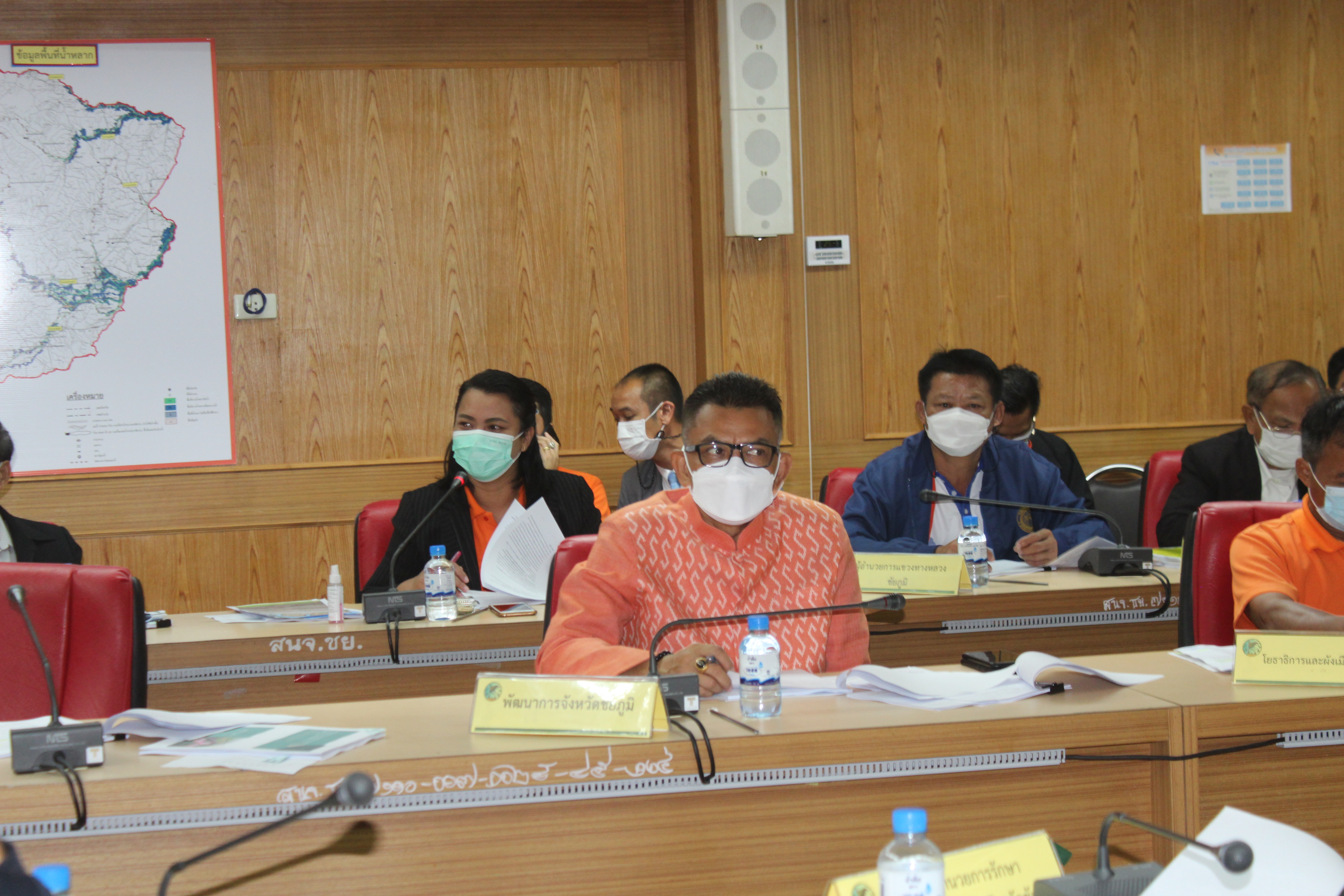 #พช_ชัยภูมิ ร่วมการประชุมคณะกรรมการบริหารงานจังหวัดแบบบูรณาการ (ก.บ.จ.) ครั้งที่ 5/2565