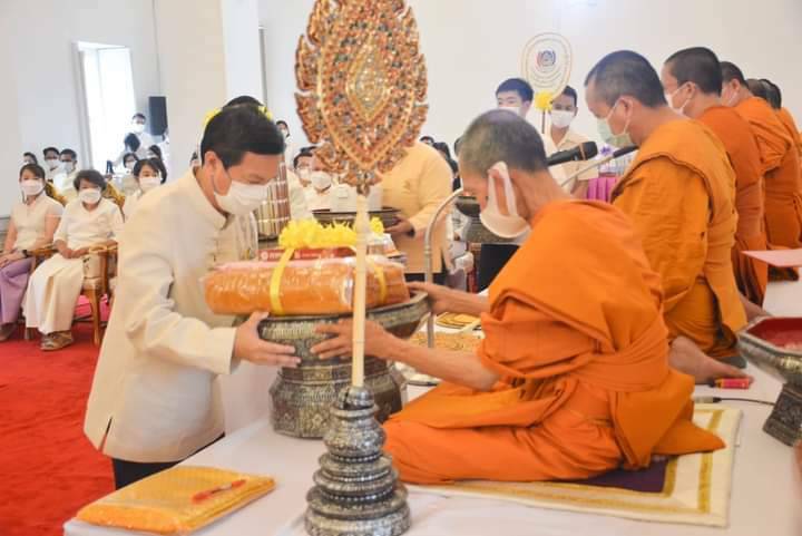 #พช_ชัยภูมิ ร่วมพิธีสมโภชผ้าพระกฐินพระราชทาน กรมการพัฒนาชุมชน ประจำปี พ.ศ. 2565