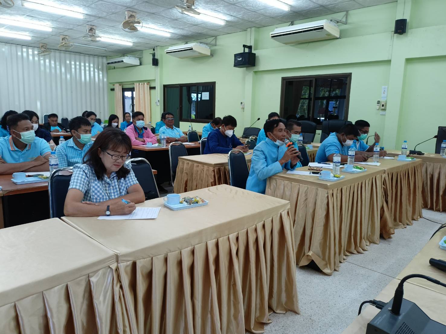 #พช_ชัยภูมิ ร่วมประชุมคณะคณะกรรมการเครือข่ายกองทุนแม่ของแผ่นดินระดับจังหวัด ประจำปี 2565