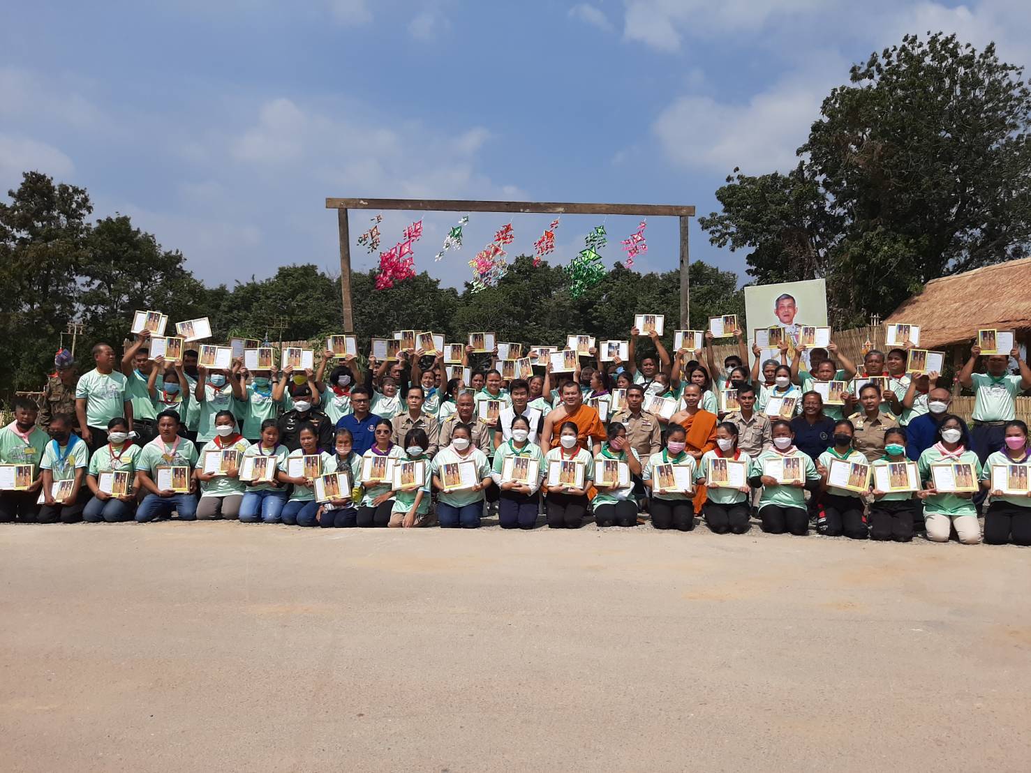 #พช_ชัยภูมิ ร่วมโครงการตามแนวพระราชดำริเศรษฐกิจพอเพียงเกษตรทฤษฎีใหม่ โครงการ “ปลูกคน สร้างป่า ด้วย โคก หนอง นา” เฉลิมพระเกียรติ พระบาทสมเด็จพระเจ้าอยู่หัว