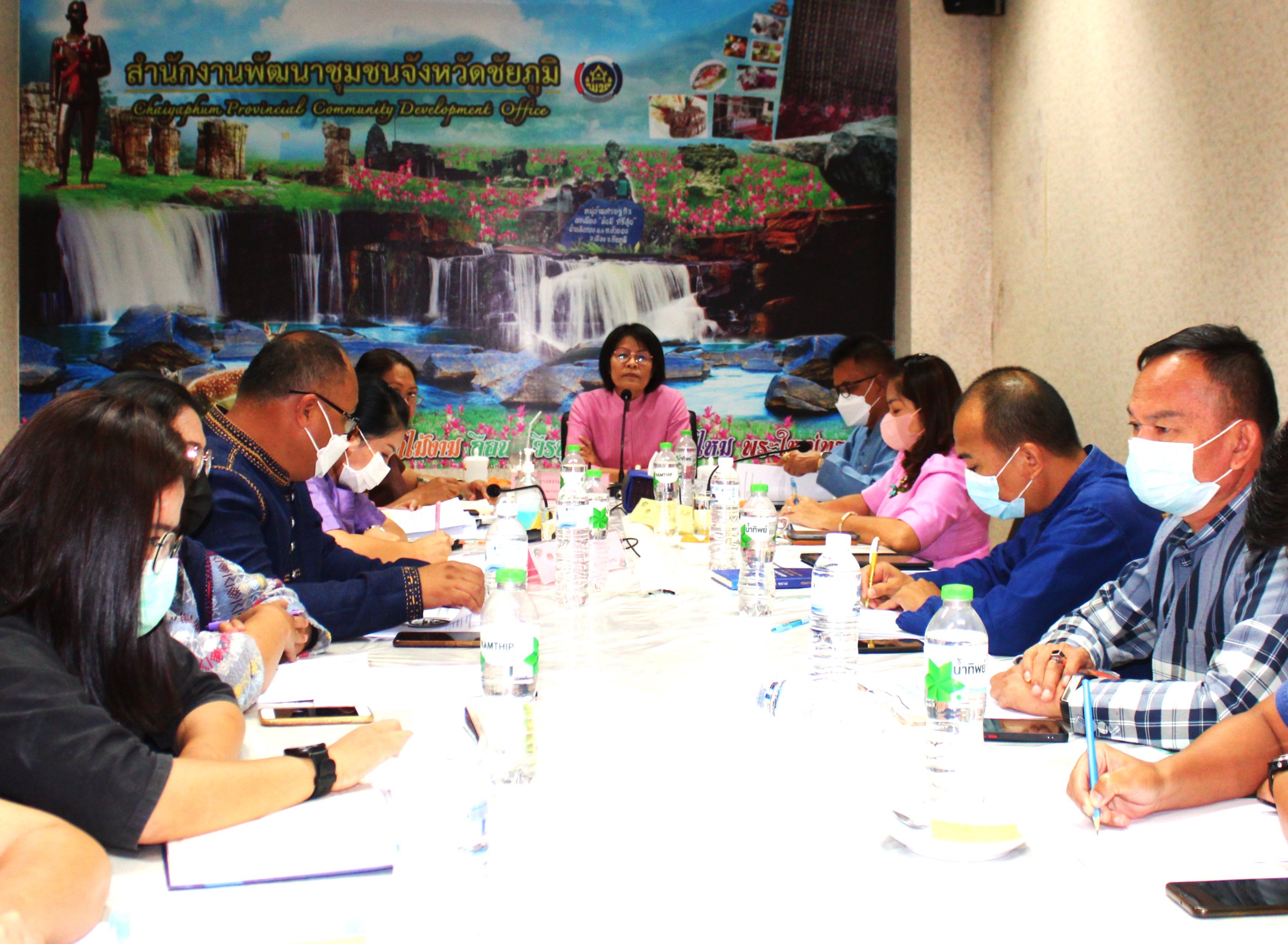 #พช_ชัยภูมิ รับการตรวจติดตามตามประเด็นการตรวจราชการและงานตาม ภารกิจสำคัญของกรมการพัฒนาชุมชน ประจำปีงบประมาณ พ.ศ.2566 (เดือนพฤศจิกายน 2565)