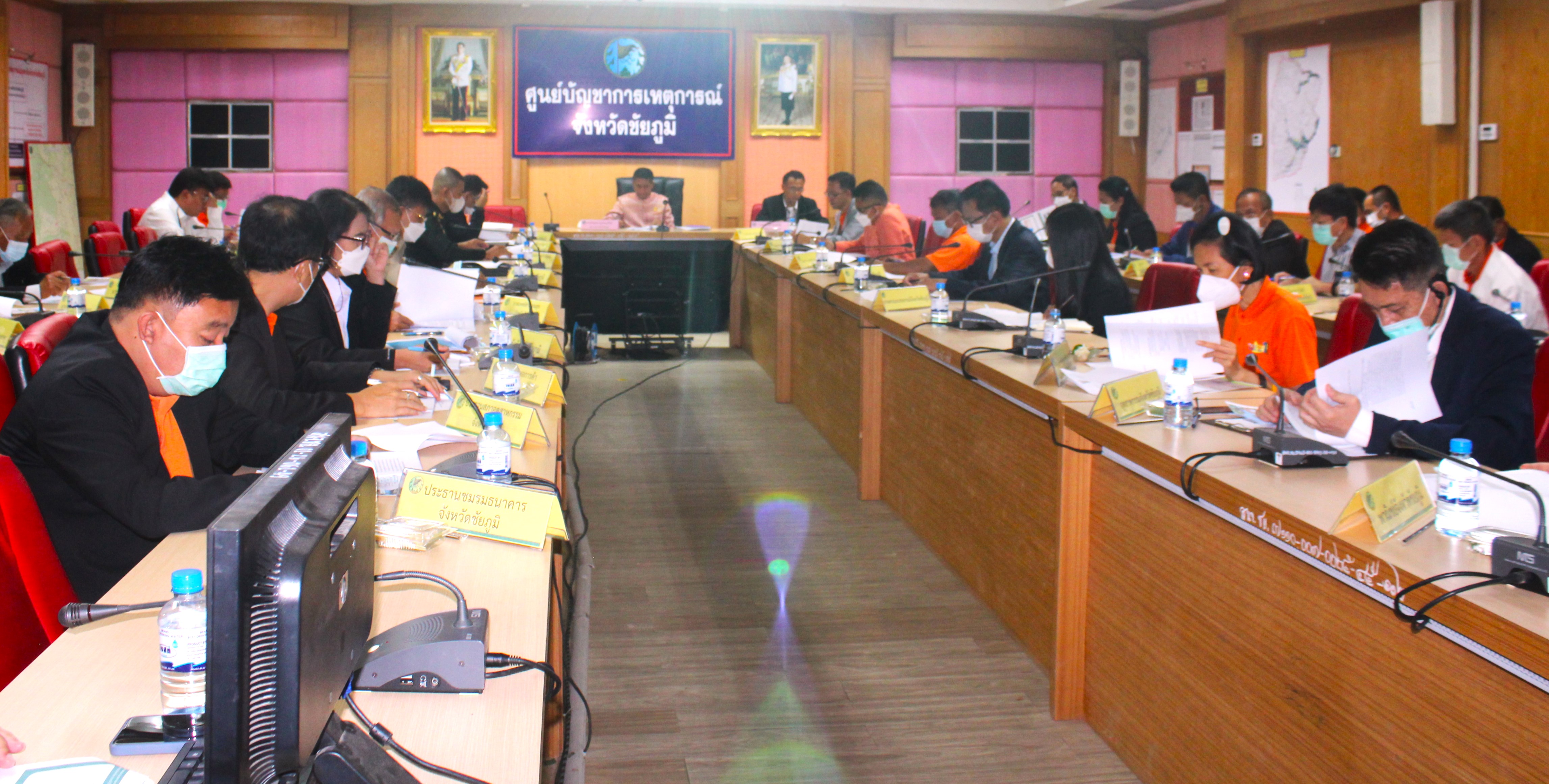 #พช_ชัยภูมิ ร่วมการประชุมคณะกรรมการบริหารงานจังหวัดแบบบูรณาการ (ก.บ.จ.) ครั้งที่ 5/2565