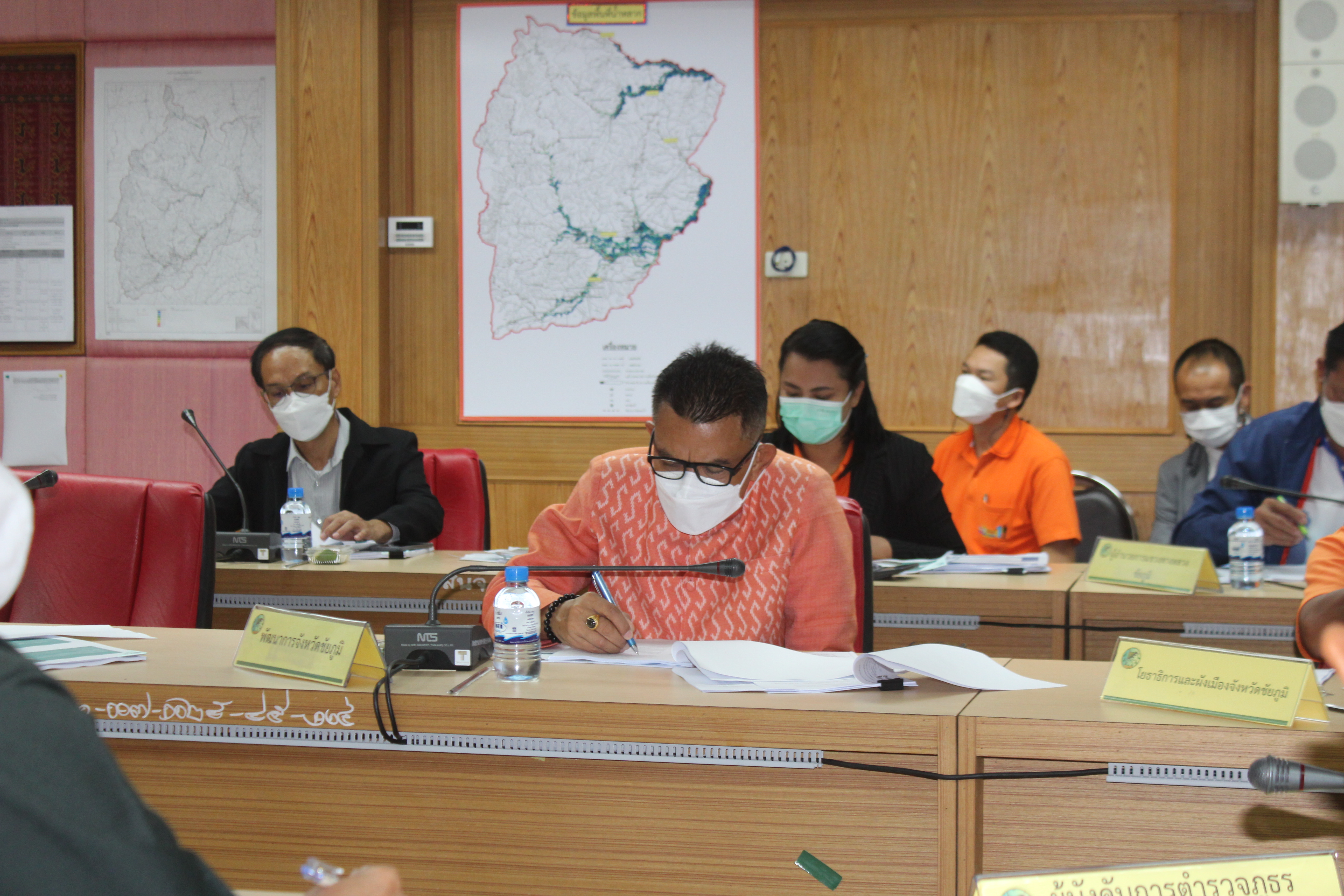 #พช_ชัยภูมิ ร่วมการประชุมคณะกรรมการบริหารงานจังหวัดแบบบูรณาการ (ก.บ.จ.) ครั้งที่ 5/2565
