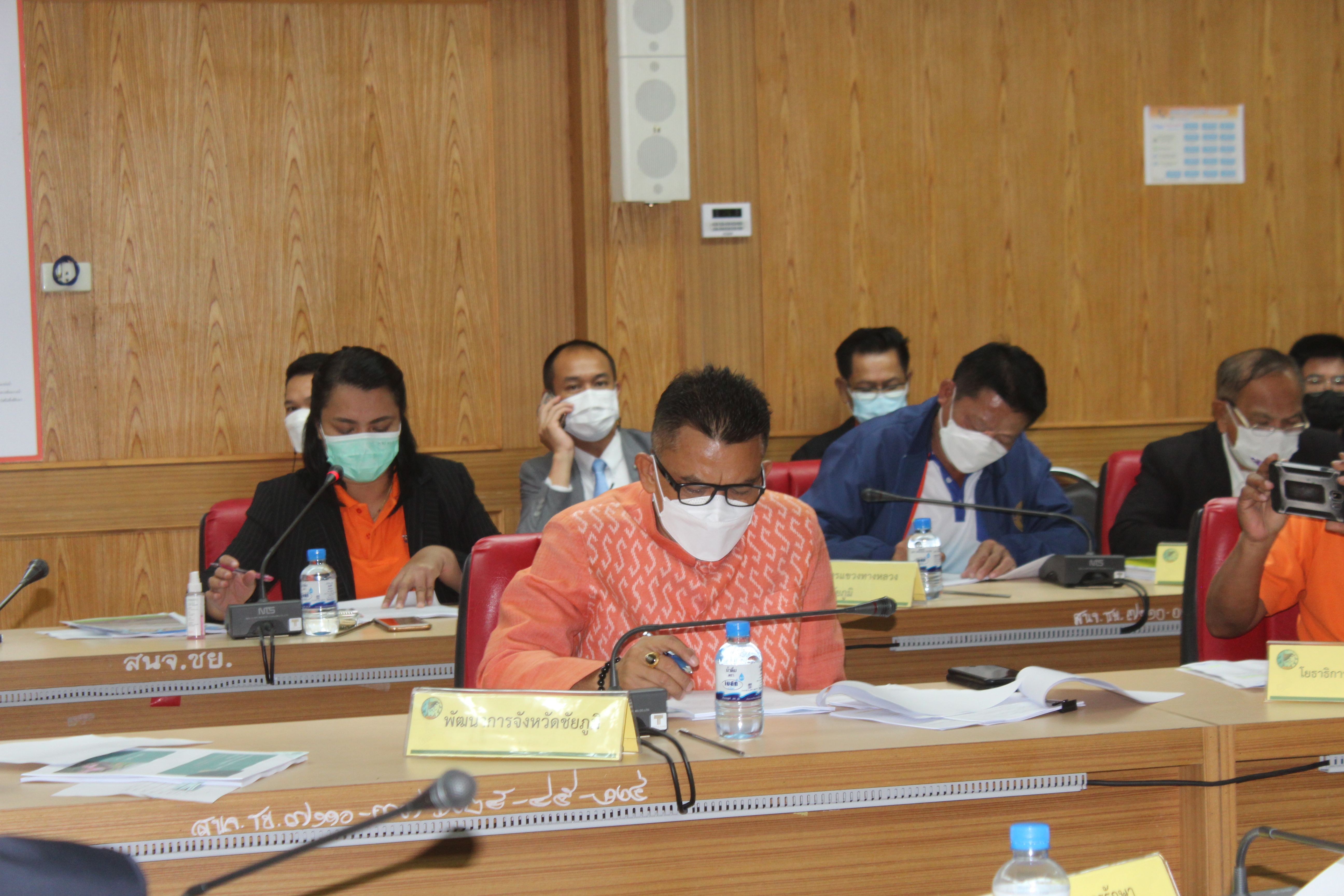 #พช_ชัยภูมิ ร่วมการประชุมคณะกรรมการบริหารงานจังหวัดแบบบูรณาการ (ก.บ.จ.) ครั้งที่ 5/2565