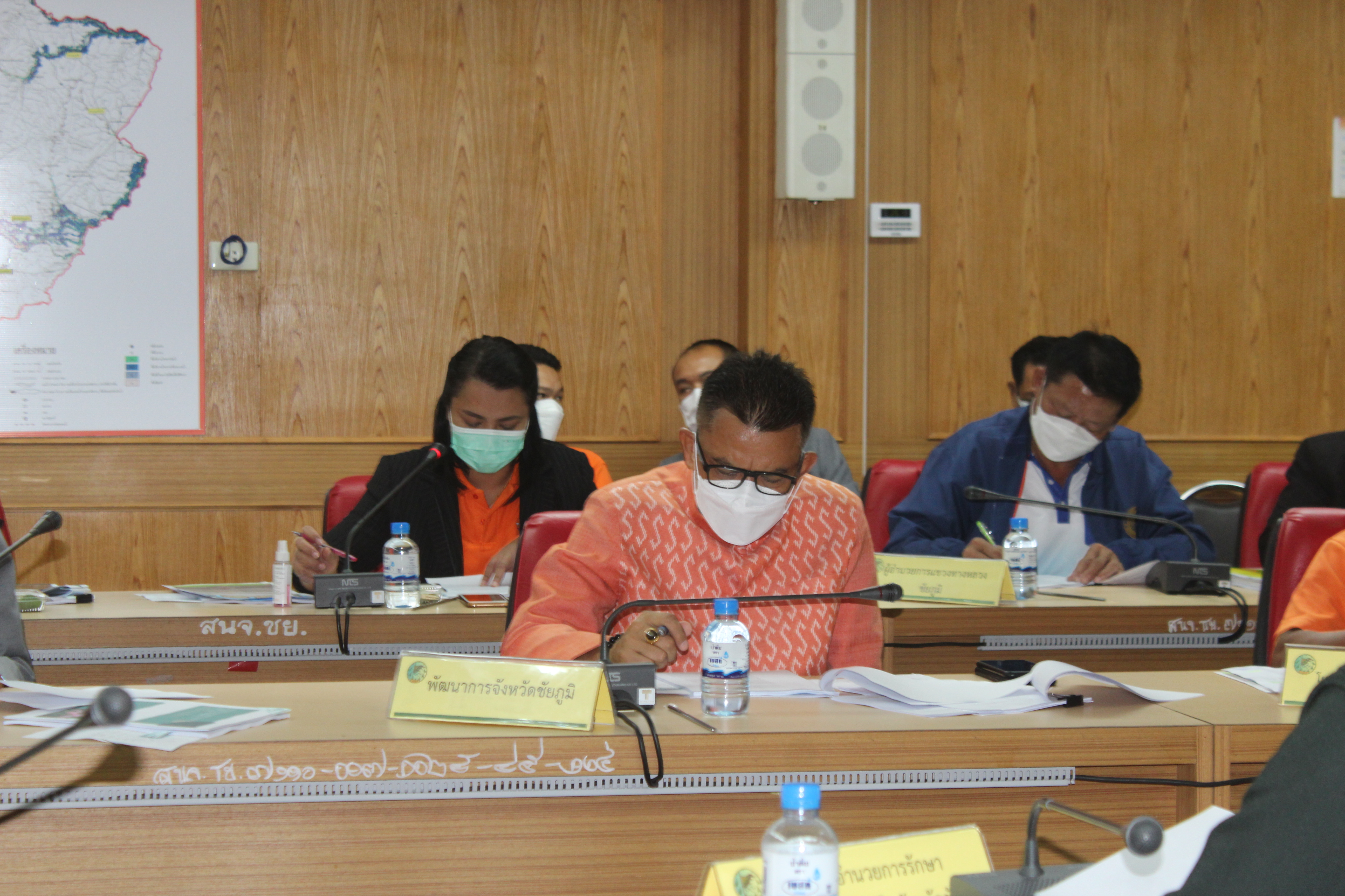#พช_ชัยภูมิ ร่วมการประชุมคณะกรรมการบริหารงานจังหวัดแบบบูรณาการ (ก.บ.จ.) ครั้งที่ 5/2565
