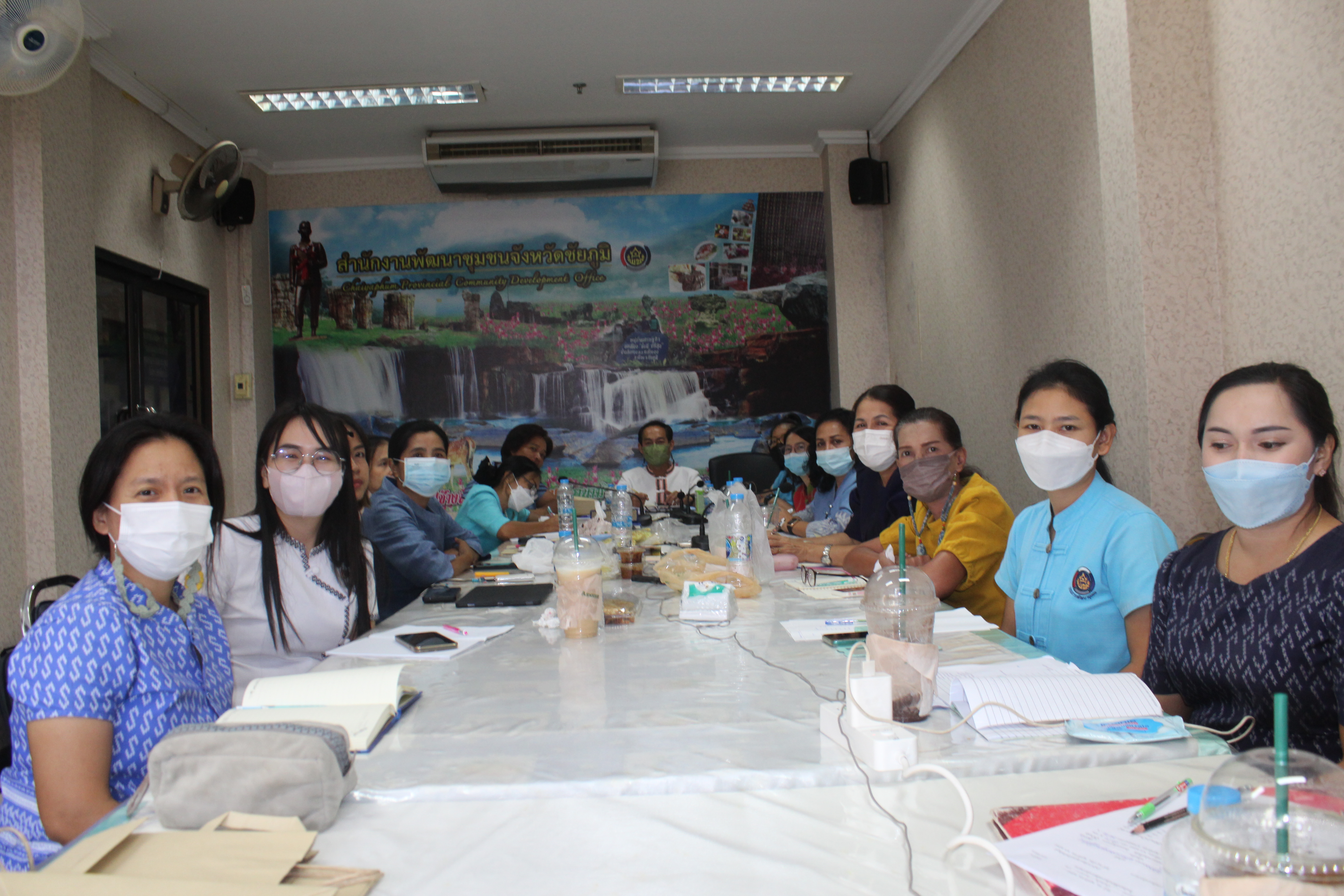 #พช_ชัยภูมิ เข้าร่วมโครงการเพิ่มประสิทธิภาพการตรวจสอบภายในเบื้องต้น ผ่านระบบ Video Conference