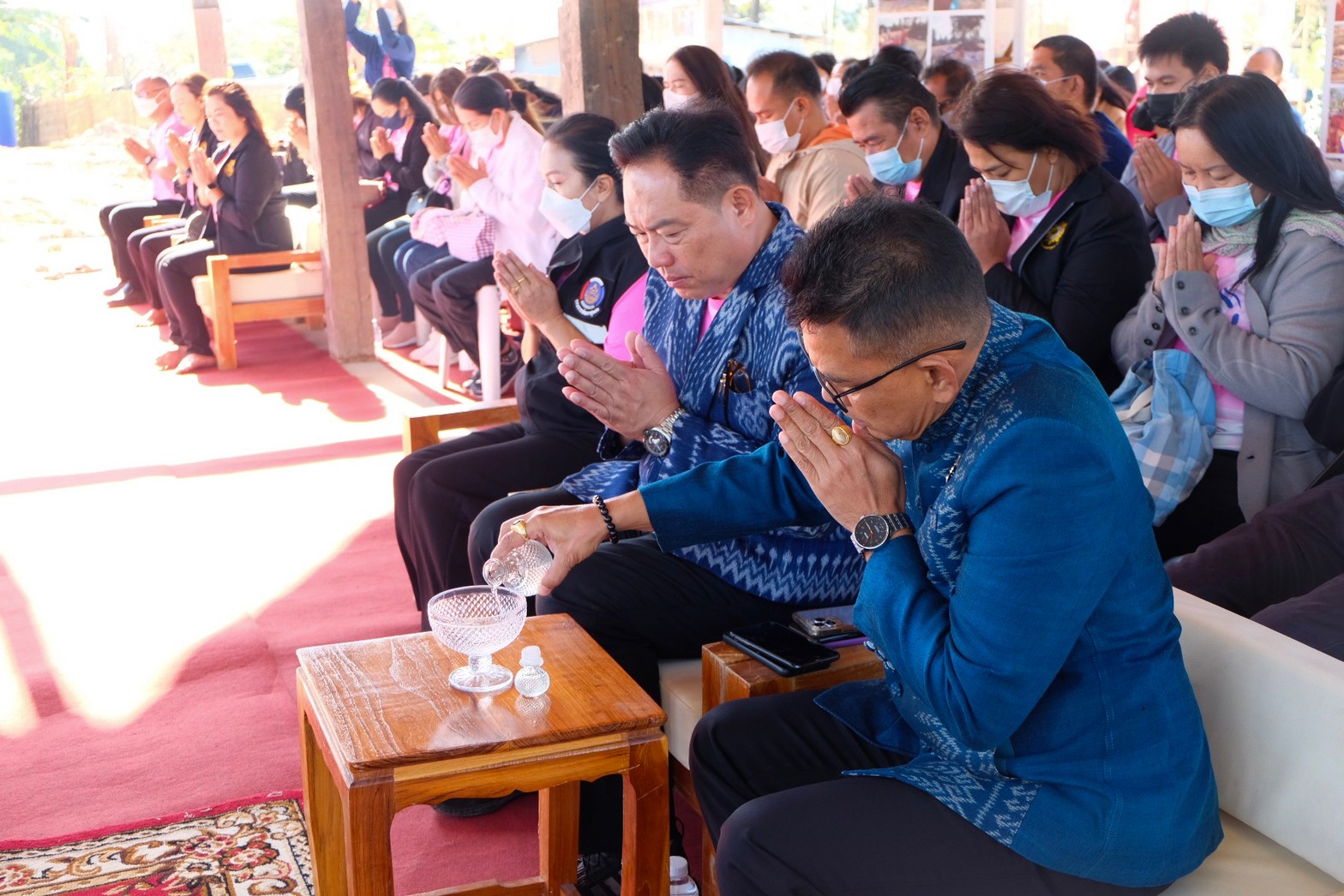 พช_ชัยภูมิ : ดำเนินโครงการ “ธรรมะนำทางสู่การขับเคลื่อนงานพัฒนาชุมชนอย่างเข้มแข็ง”