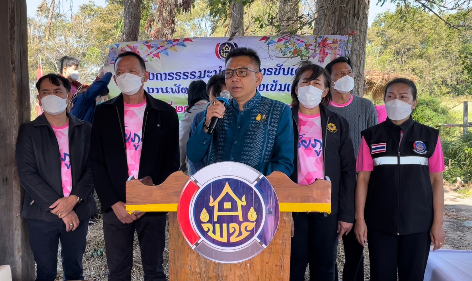 พช_ชัยภูมิ : ดำเนินโครงการ “ธรรมะนำทางสู่การขับเคลื่อนงานพัฒนาชุมชนอย่างเข้มแข็ง”