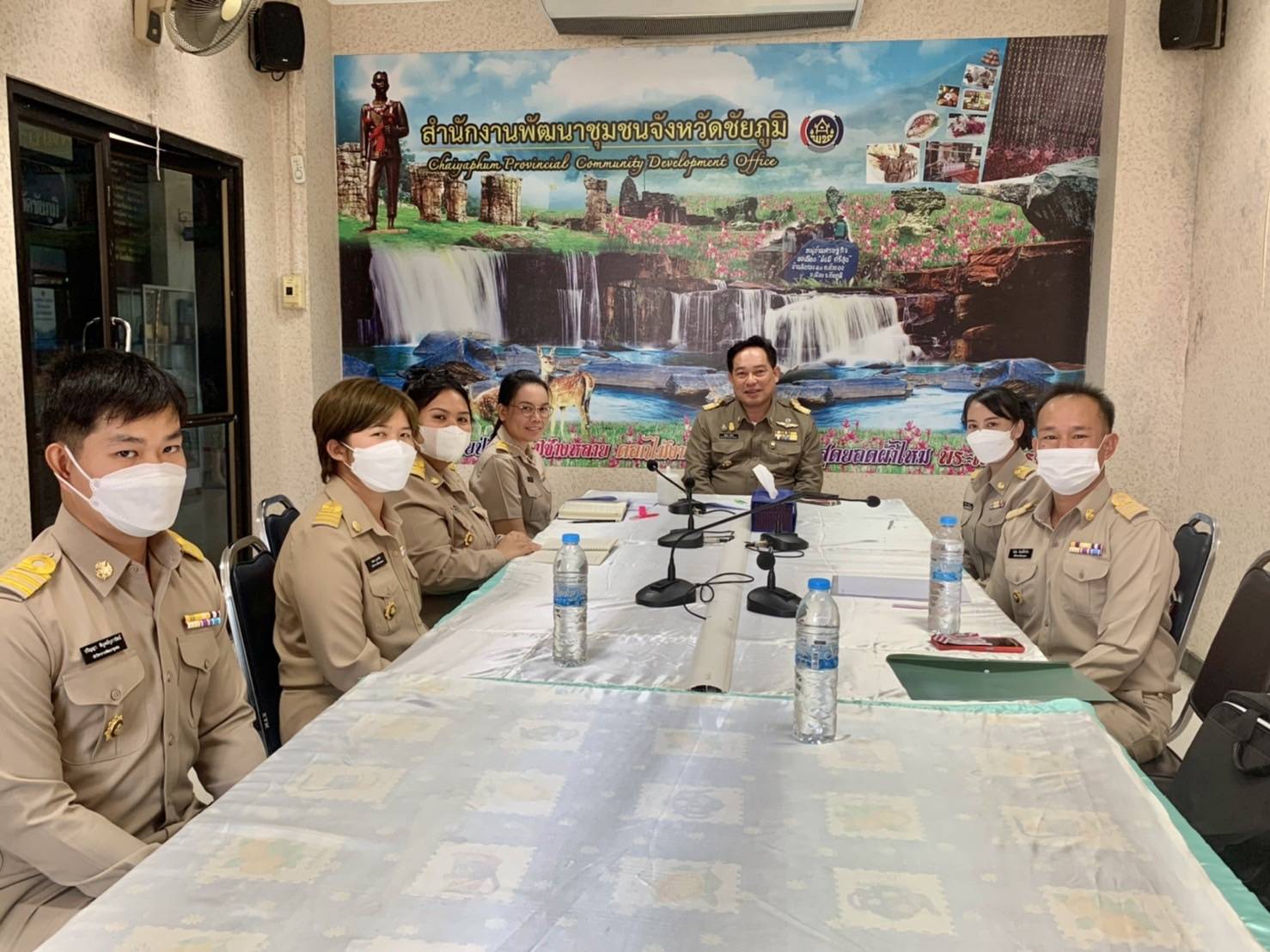 #พช_ชัยภูมิ ต้อนรับข้าราชการเดินทางมารายงานตัวเพื่อปฏิบัติราชการ พัฒนากร รุ่น 121