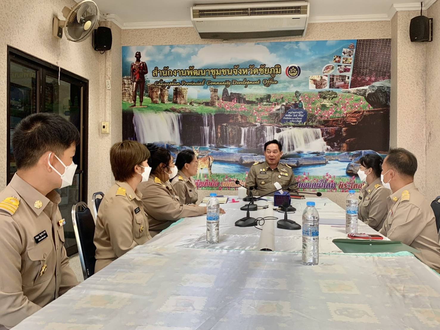 #พช_ชัยภูมิ ต้อนรับข้าราชการเดินทางมารายงานตัวเพื่อปฏิบัติราชการ พัฒนากร รุ่น 121