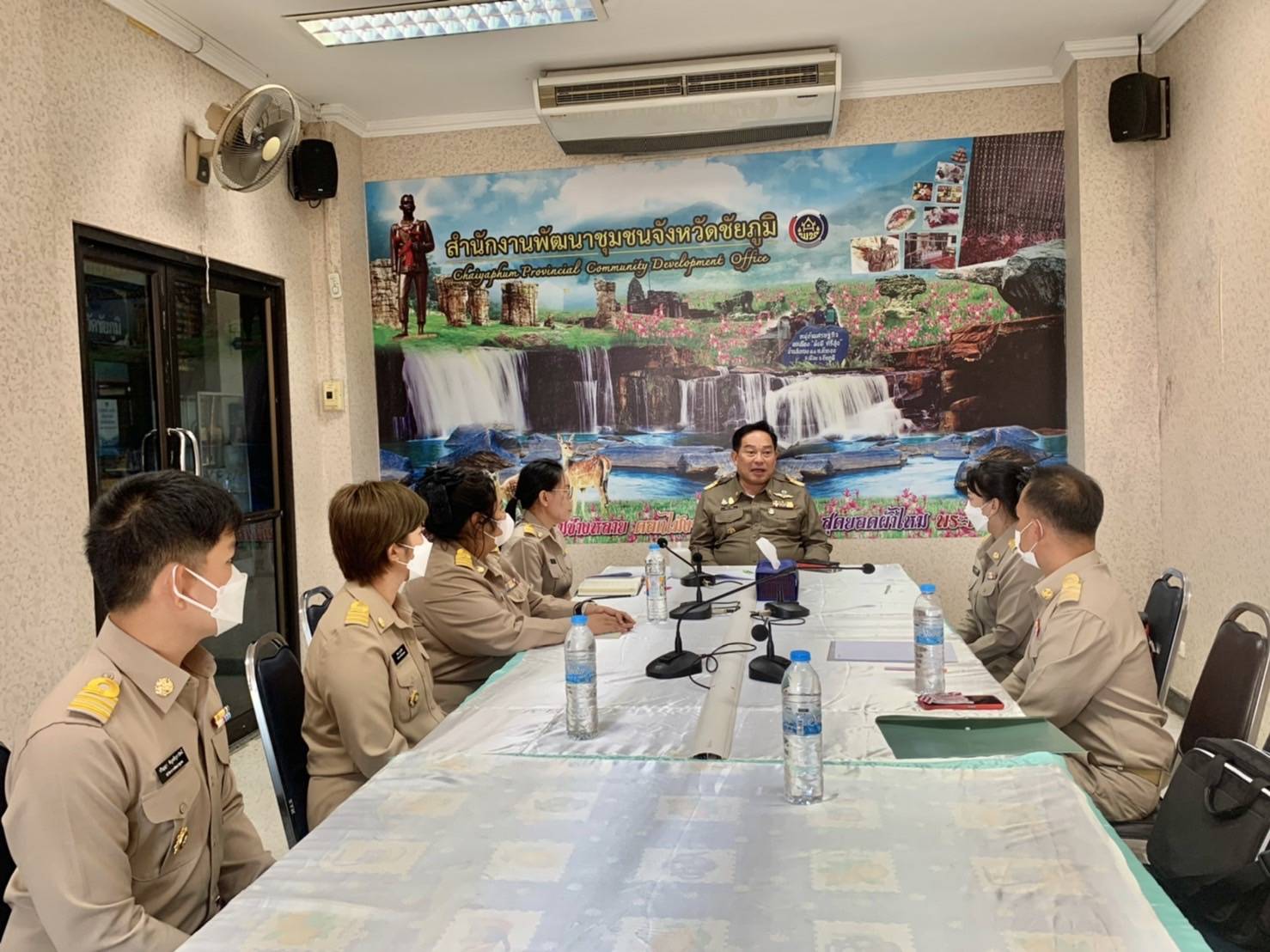 #พช_ชัยภูมิ ต้อนรับข้าราชการเดินทางมารายงานตัวเพื่อปฏิบัติราชการ พัฒนากร รุ่น 121