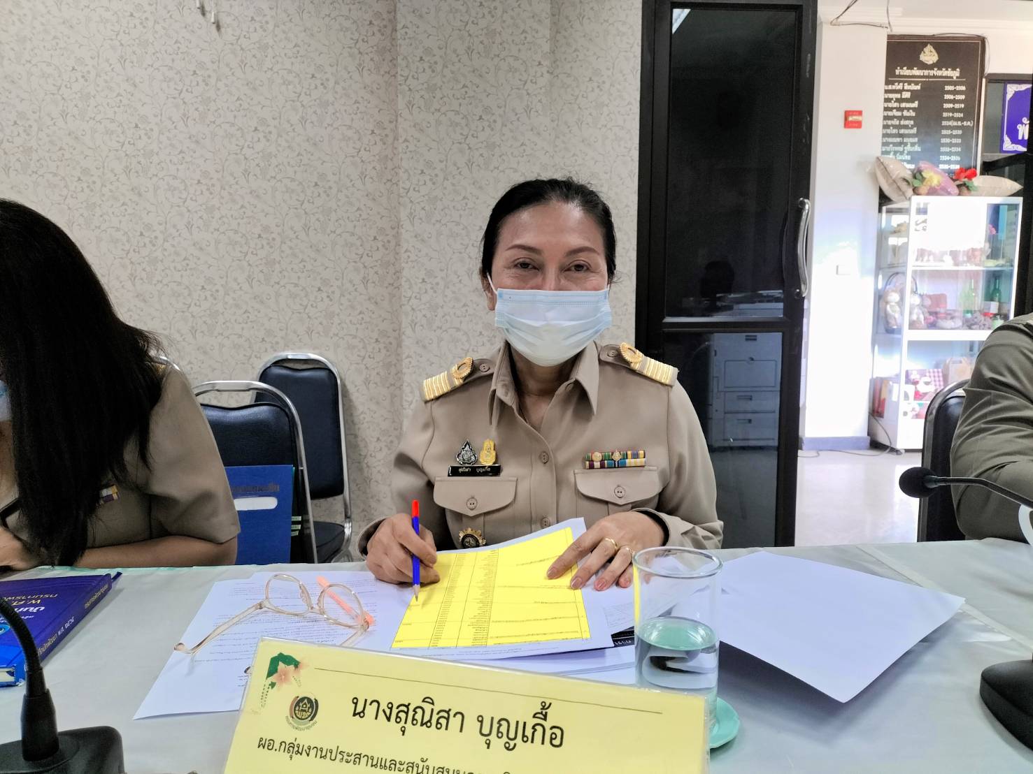 #พช_ชัยภูมิ ร่วมประชุมประจำเดือนกรมการพัฒนาชุมชน ครั้งที่ 12/2565 ผ่านระบบวีดิทัศน์ทางไกล (Video Conference)