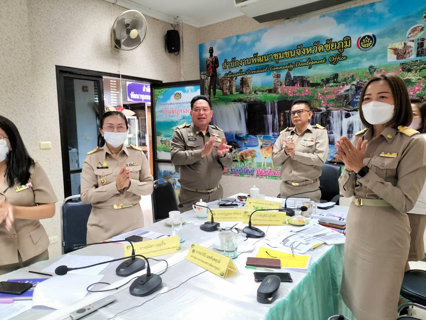 #พช_ชัยภูมิ ร่วมประชุมประจำเดือนกรมการพัฒนาชุมชน ครั้งที่ 12/2565 ผ่านระบบวีดิทัศน์ทางไกล (Video Conference)