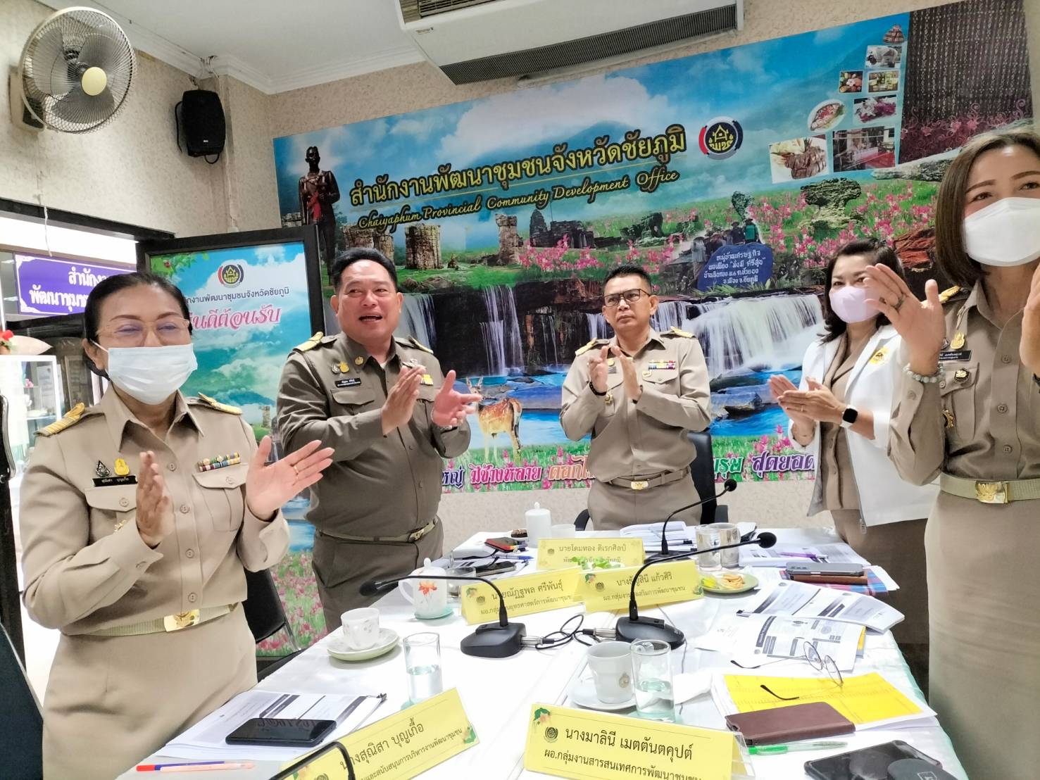 #พช_ชัยภูมิ ร่วมประชุมประจำเดือนกรมการพัฒนาชุมชน ครั้งที่ 12/2565 ผ่านระบบวีดิทัศน์ทางไกล (Video Conference)