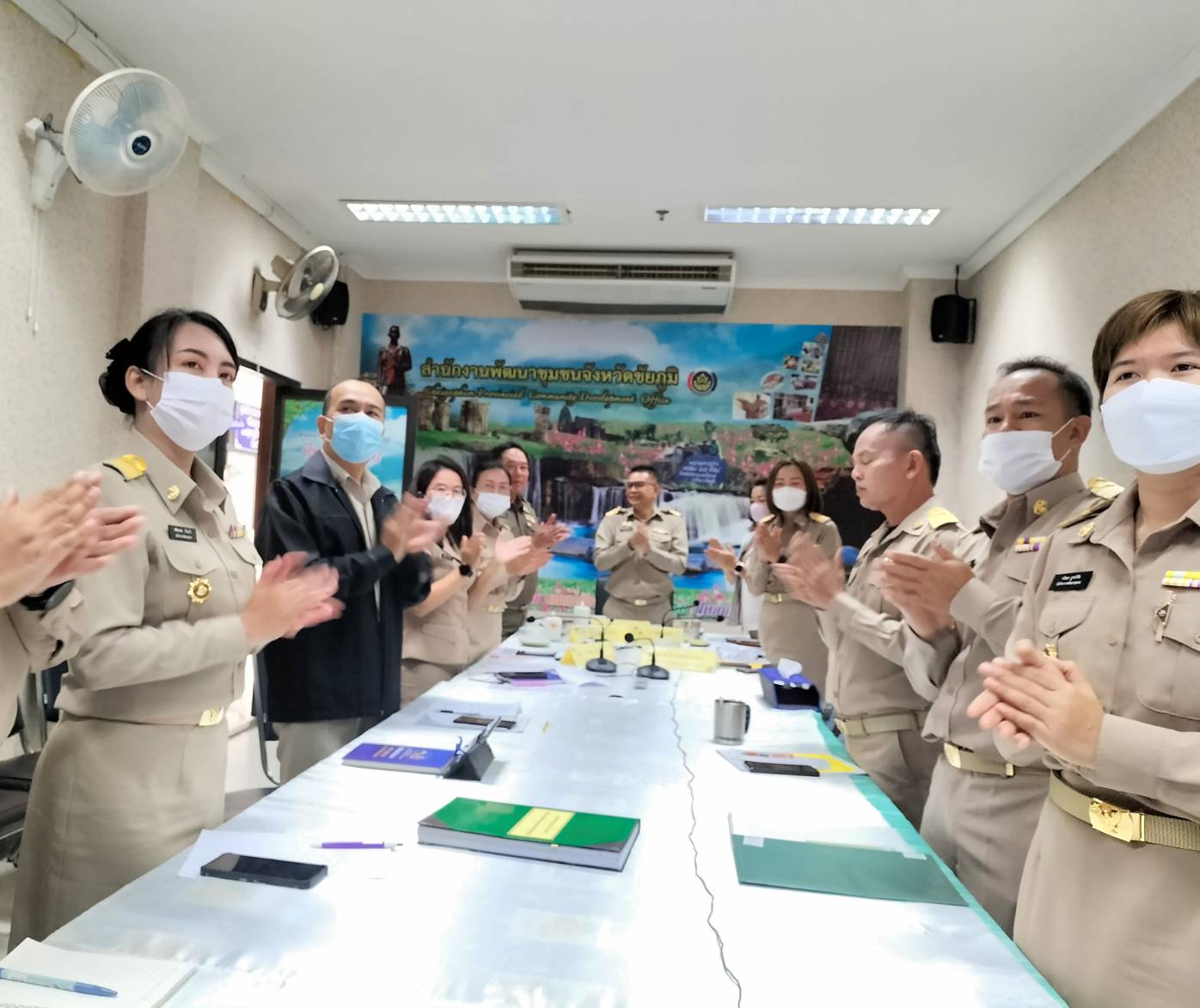 #พช_ชัยภูมิ ร่วมประชุมประจำเดือนกรมการพัฒนาชุมชน ครั้งที่ 12/2565 ผ่านระบบวีดิทัศน์ทางไกล (Video Conference)