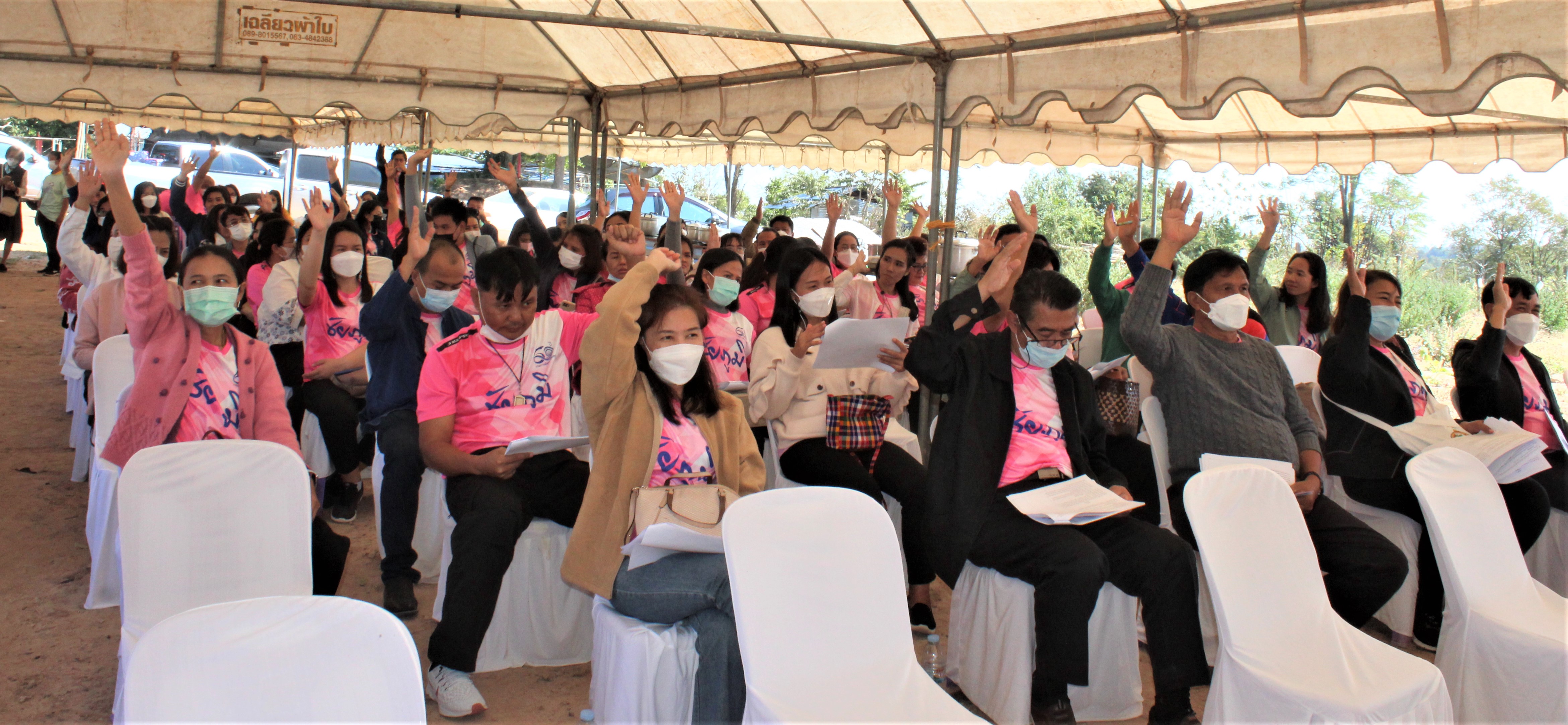 พช_ชัยภูมิ : ดำเนินโครงการ “ธรรมะนำทางสู่การขับเคลื่อนงานพัฒนาชุมชนอย่างเข้มแข็ง”