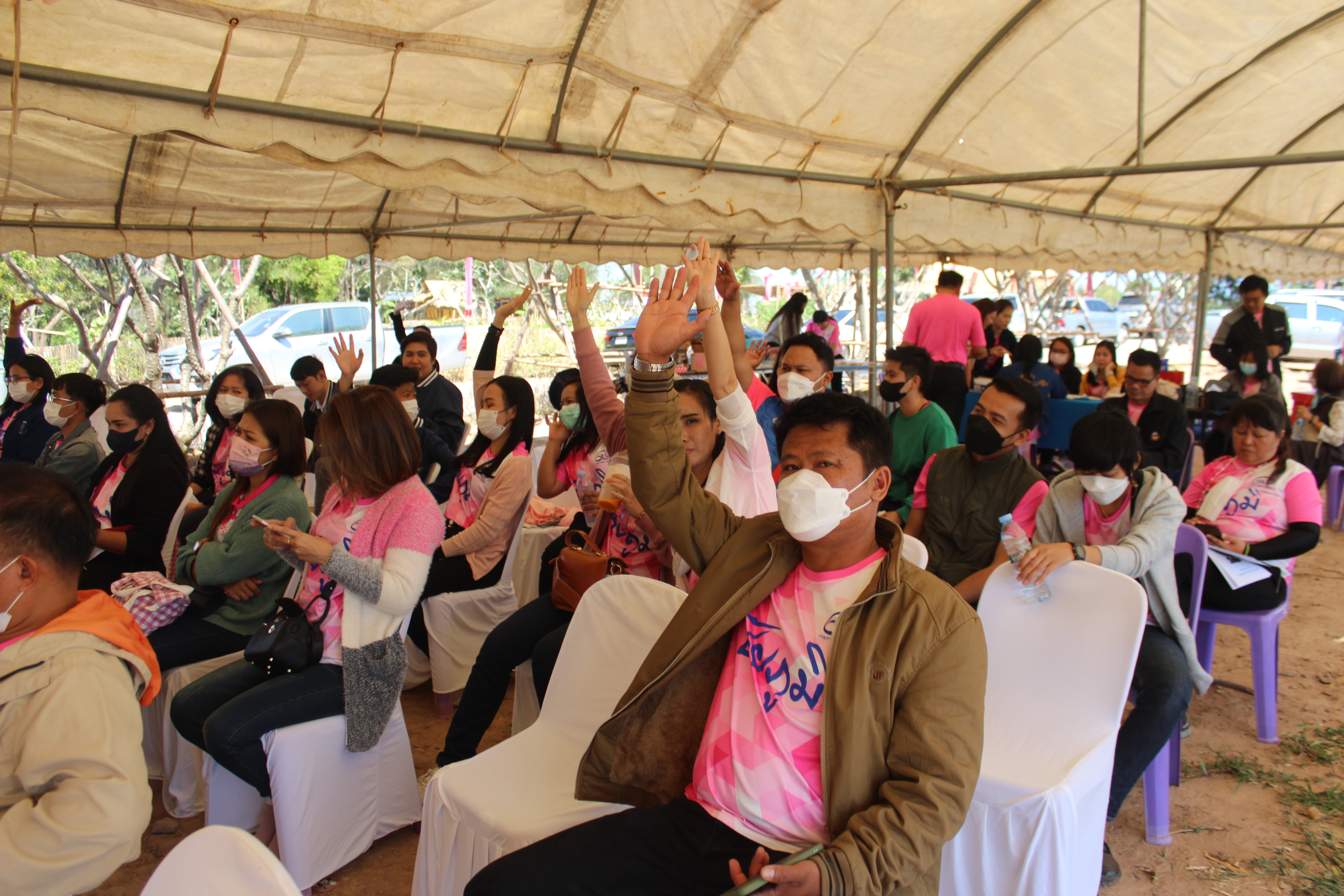 พช_ชัยภูมิ : ดำเนินโครงการ “ธรรมะนำทางสู่การขับเคลื่อนงานพัฒนาชุมชนอย่างเข้มแข็ง”