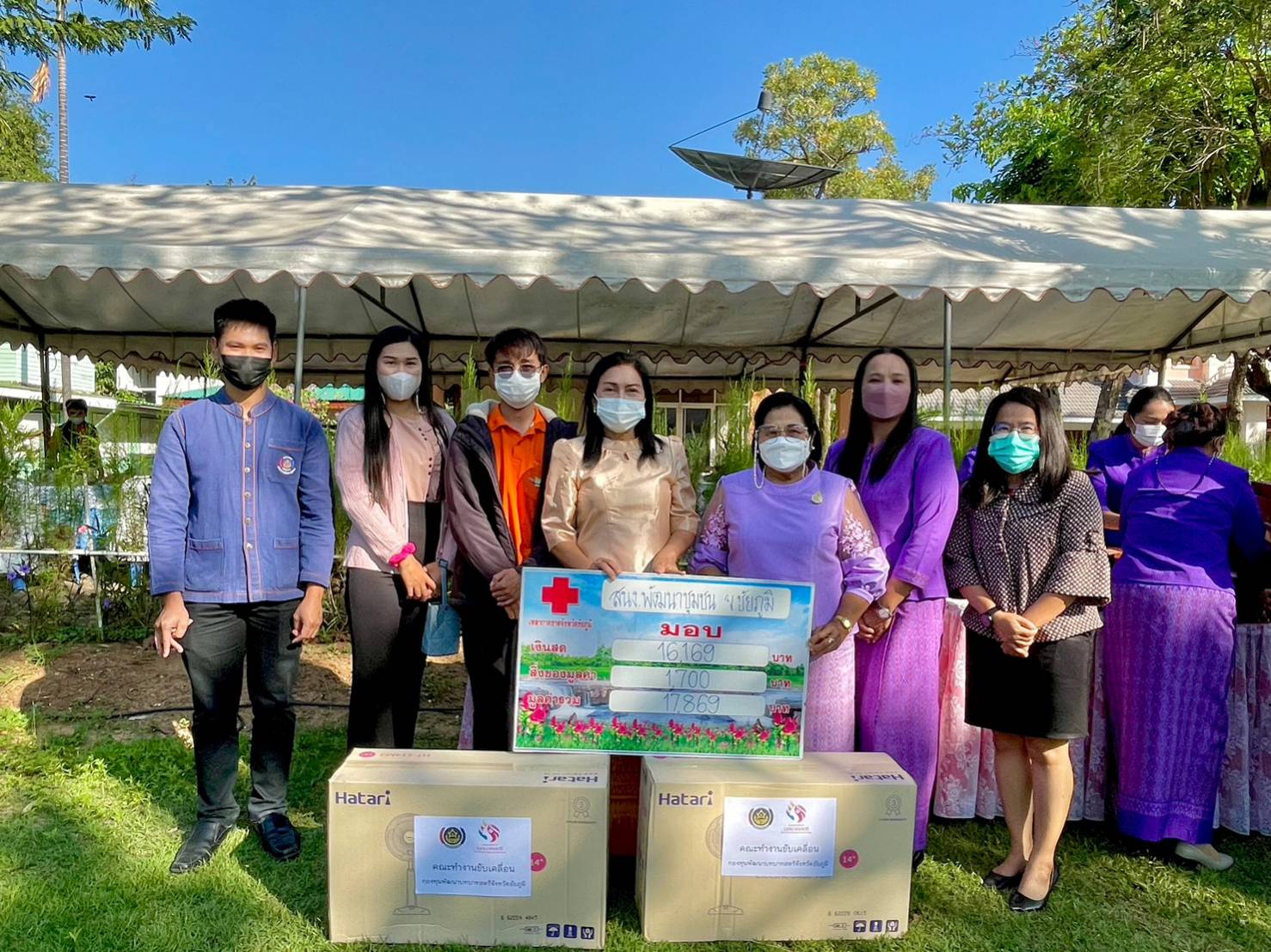 #พช_ชัยภูมิ ร่วมบริจาคเงินและสิ่งของ “งานวันรวมน้ำใจชาวชัยภูมิ” สำหรับงานเจ้าพ่อพญาแล ประจำปี 2566