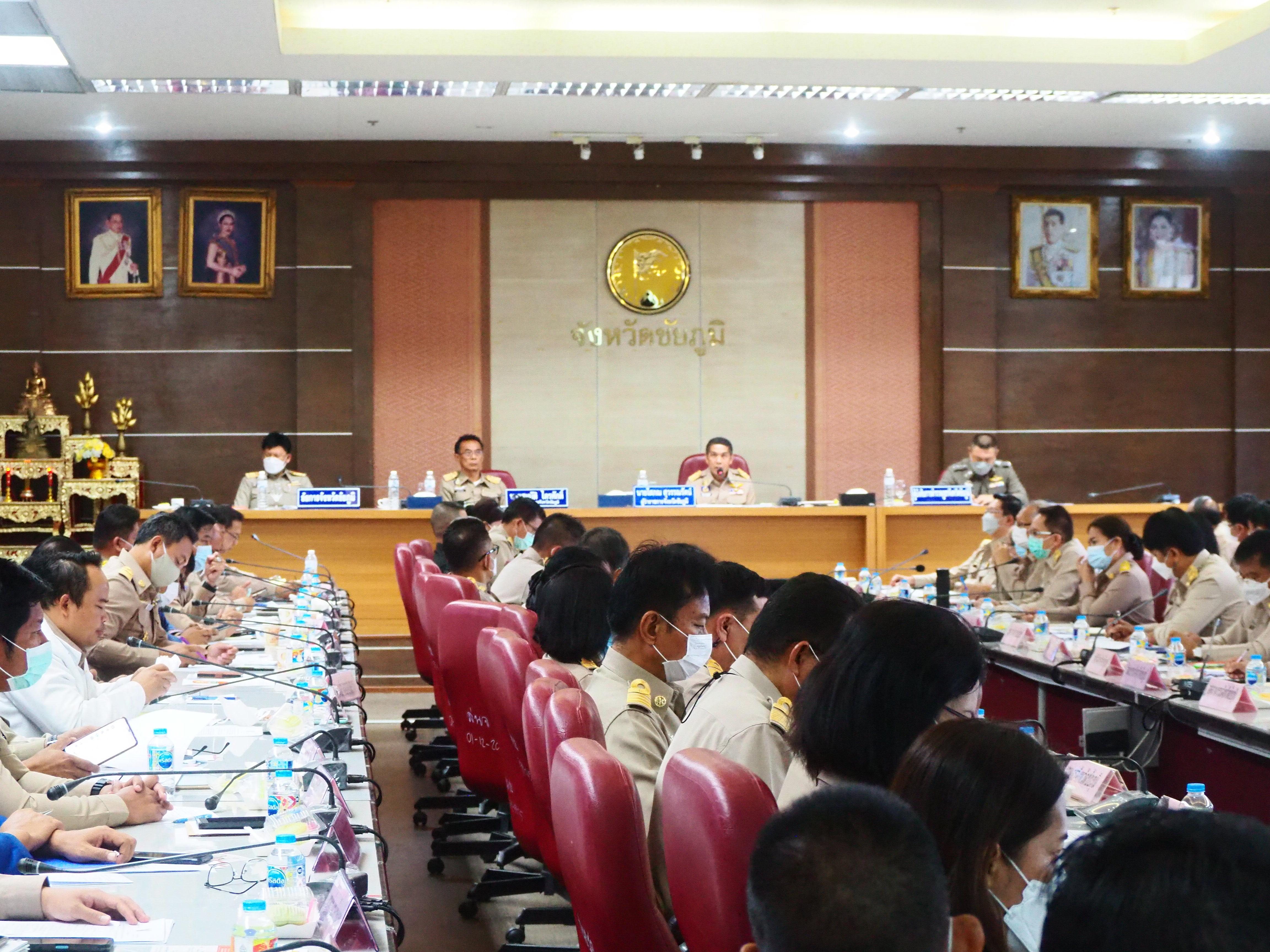 #พช_ชัยภูมิ ร่วมการประชุมกรมการจังหวัด หัวหน้าส่วนราชการ หน่วยงานรัฐวิสาหกิจ หน่วยงานเอกชน จังหวัดชัยภูมิ ครั้งที่ 11/2565