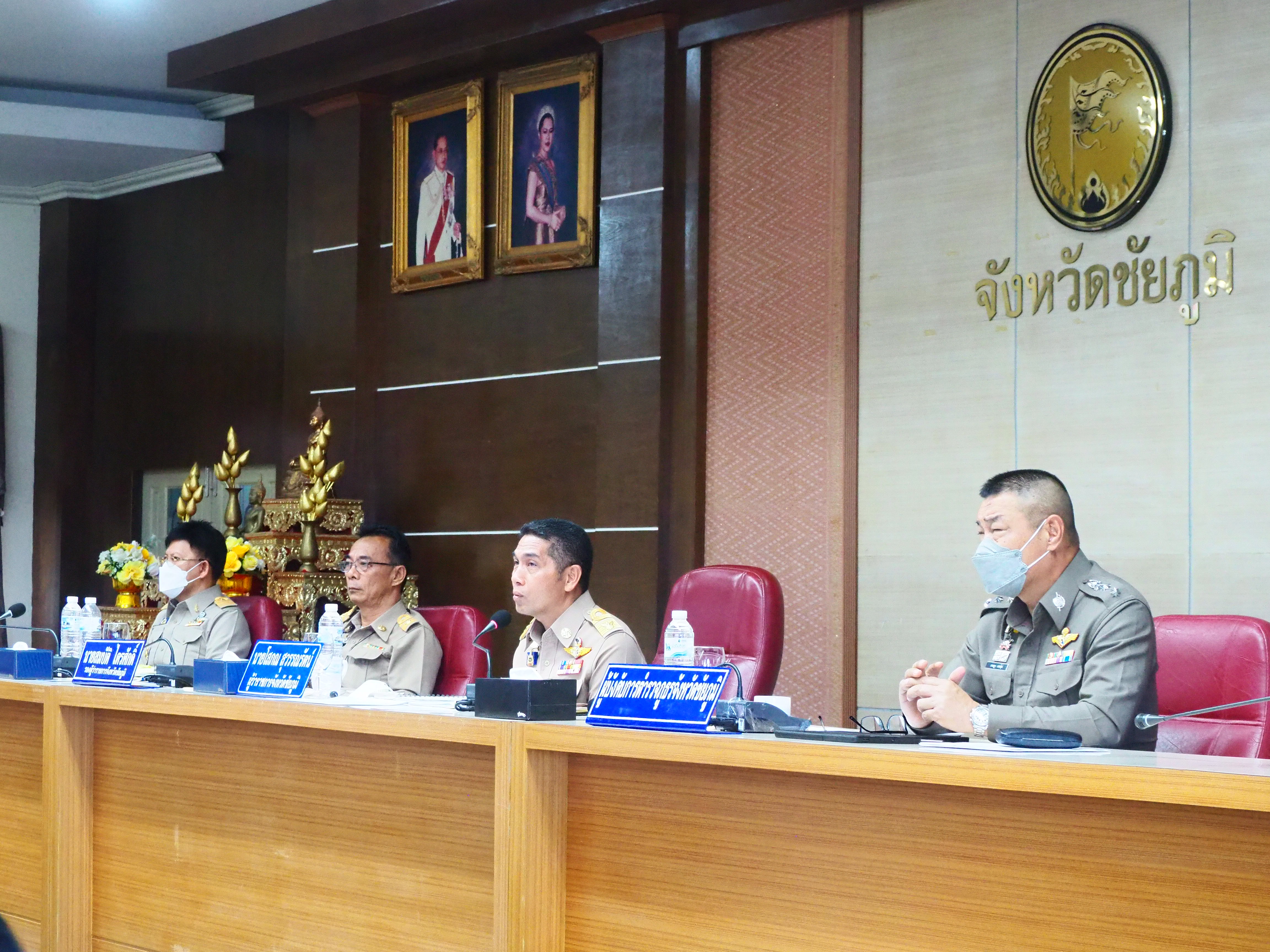 #พช_ชัยภูมิ ร่วมการประชุมกรมการจังหวัด หัวหน้าส่วนราชการ หน่วยงานรัฐวิสาหกิจ หน่วยงานเอกชน จังหวัดชัยภูมิ ครั้งที่ 11/2565