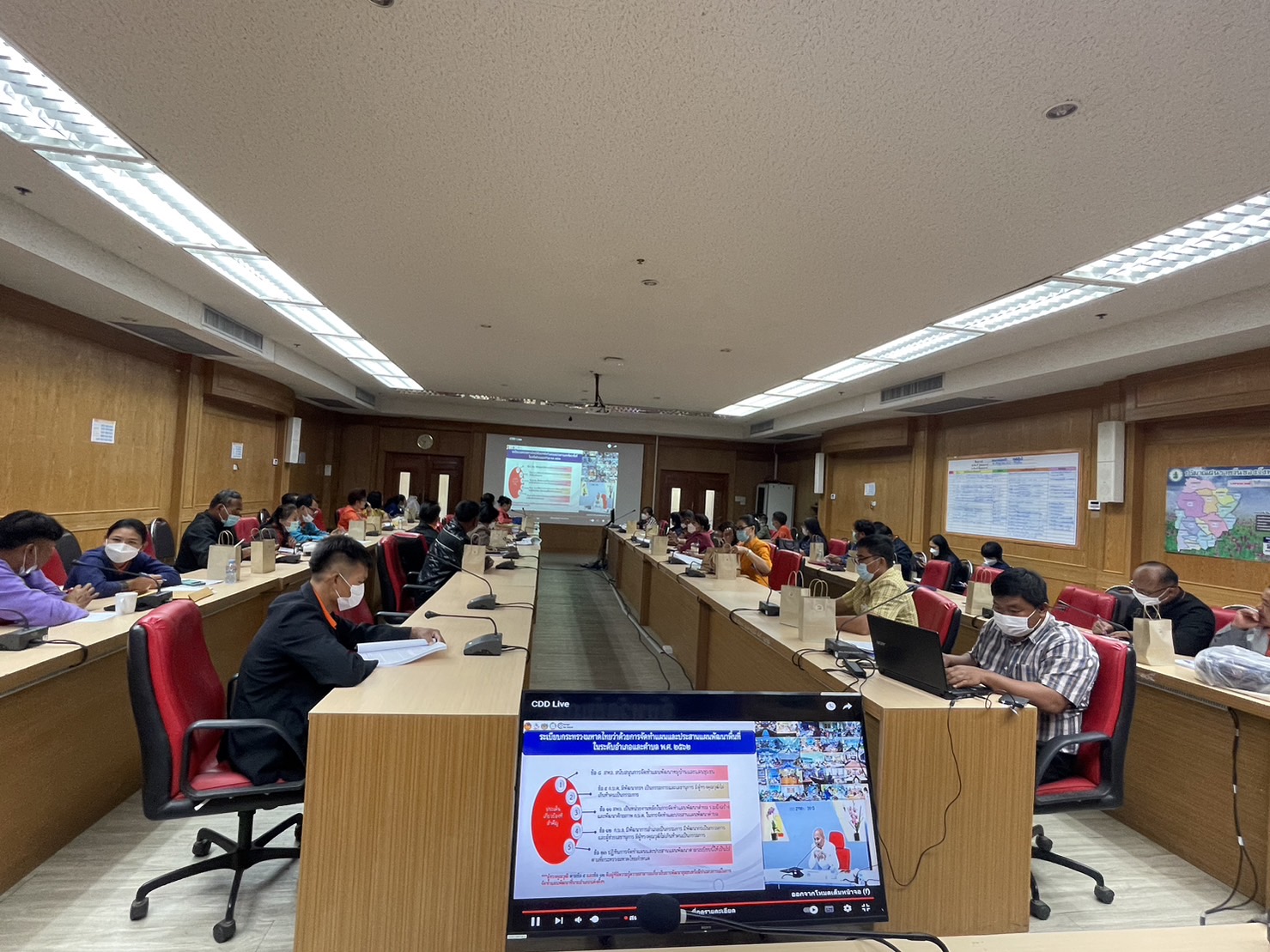 #พช_ชัยภูมิ จัดประชุมเชิงปฏิบัติการสร้างความรู้ความเข้าใจเครือข่ายคณะกรรมการบริหารศูนย์ประสานงานองค์การชุมชนระดับจังหวัด (ศอช.จ.)