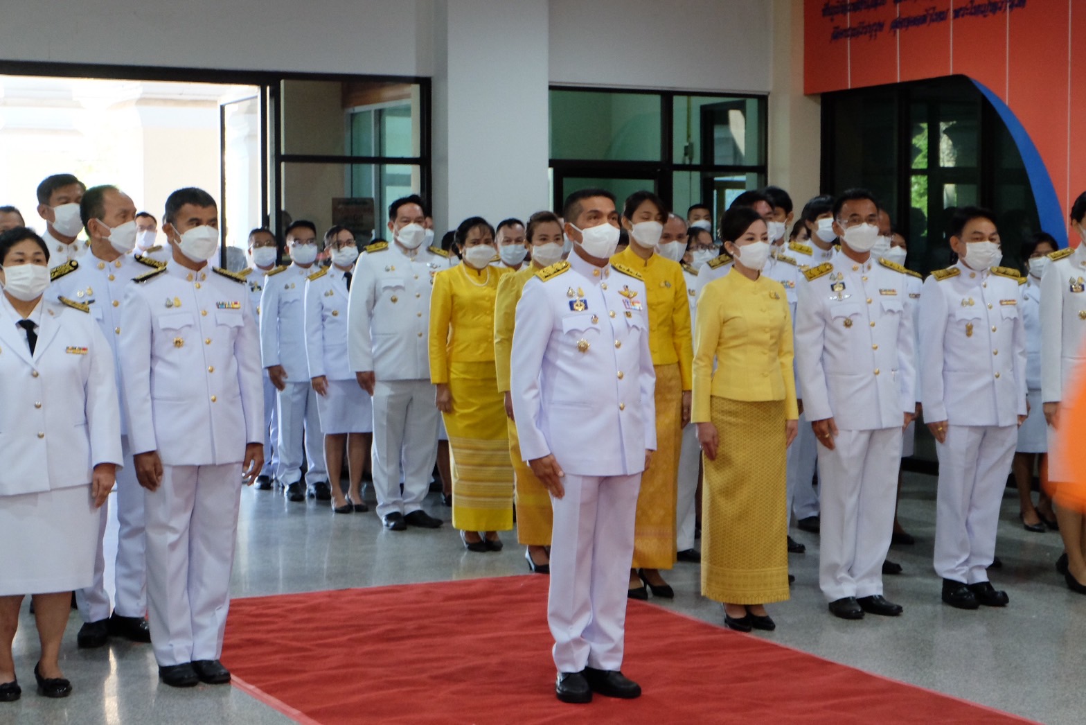 #พช_ชัยภูมิ ร่วมลงนามถวายพระพรสมเด็จพระเจ้าลูกเธอ เจ้าฟ้าพัชรกิติยาภา นเรนทิราเทพยวดี กรมหลวงราชสาริณีสิริพัชร มหาวัชรราชธิดา ทรงหายจากพระอาการประชวรและมีพระพลานามัยแข็งแรงสมบูรณ์โดยเร็ววัน