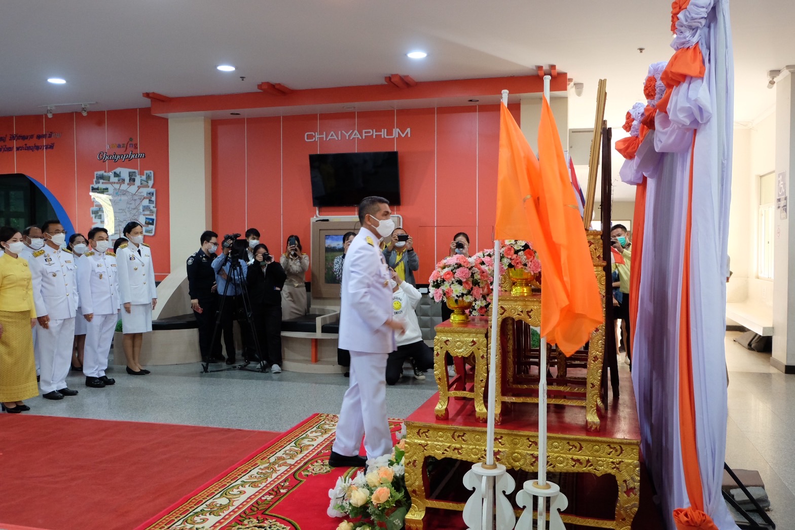 #พช_ชัยภูมิ ร่วมลงนามถวายพระพรสมเด็จพระเจ้าลูกเธอ เจ้าฟ้าพัชรกิติยาภา นเรนทิราเทพยวดี กรมหลวงราชสาริณีสิริพัชร มหาวัชรราชธิดา ทรงหายจากพระอาการประชวรและมีพระพลานามัยแข็งแรงสมบูรณ์โดยเร็ววัน