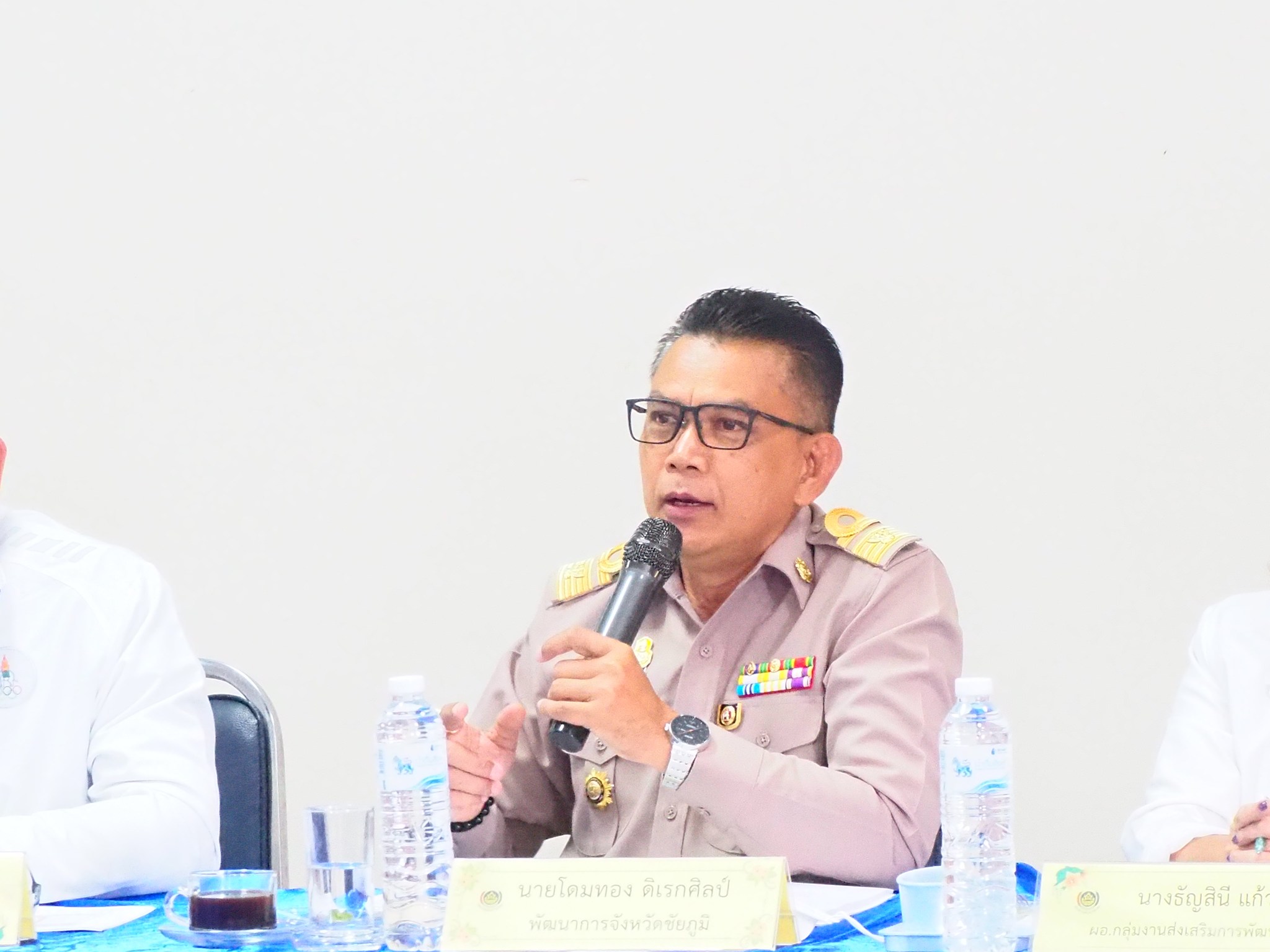 #พช_ชัยภูมิ ลงนามบันทึกข้อตกลง (MOU) “การส่งเสริมจัดตั้งกลุ่มออมทรัพย์เพื่อการผลิต ในหมู่บ้านโครงการแก้ไขปัญหาความยากจน (กข.คจ.)”